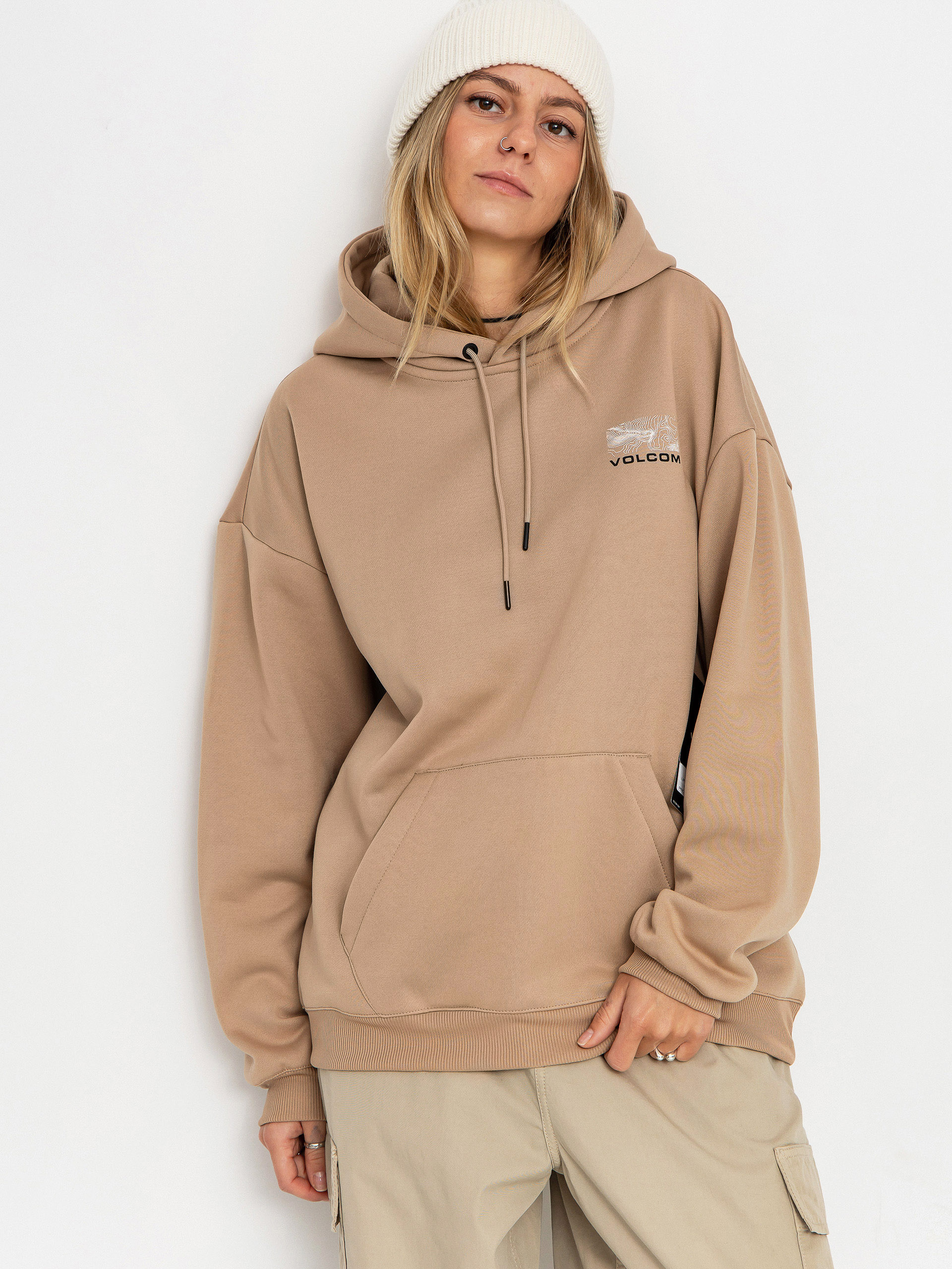 Худі Volcom Essential Hydro HD Wmn (oatmeal)