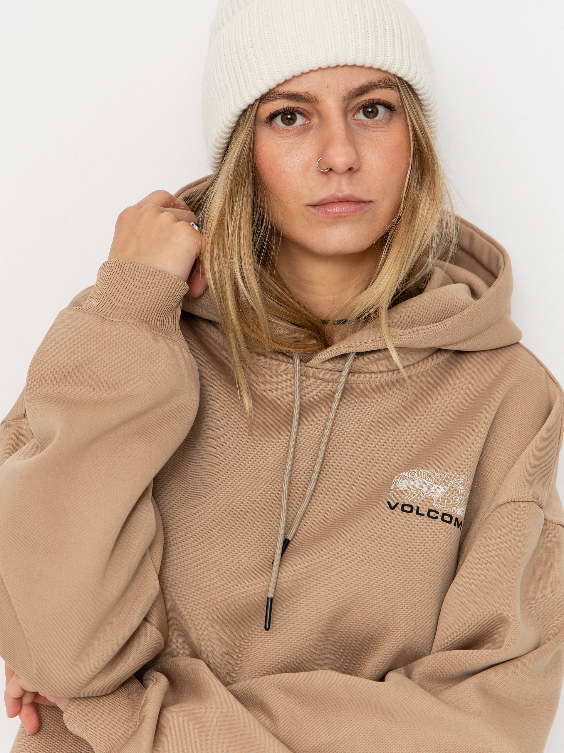 Худі Volcom Essential Hydro HD Wmn (oatmeal)
