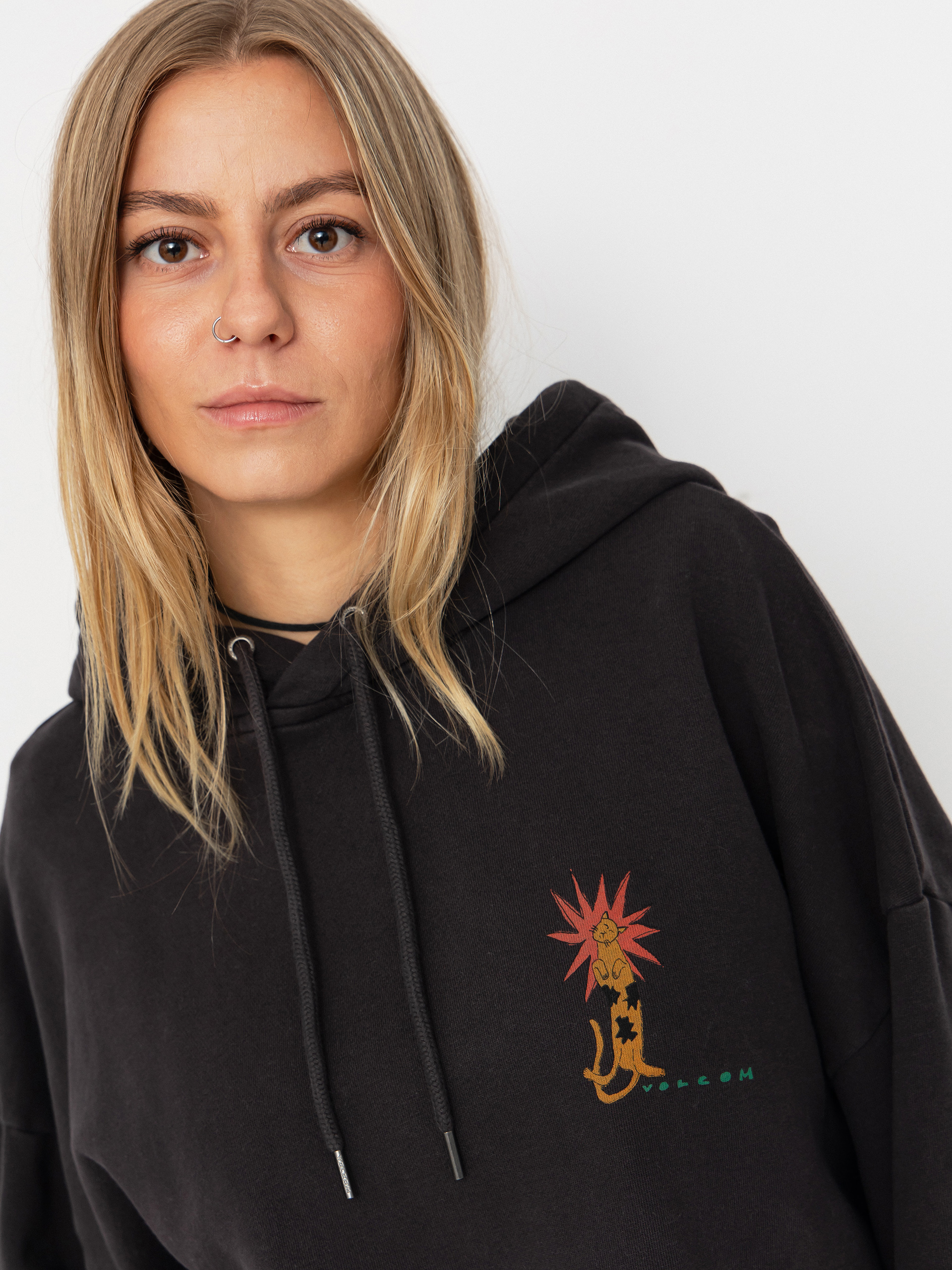 Худі Volcom Radical Daze HD Wmn (black)