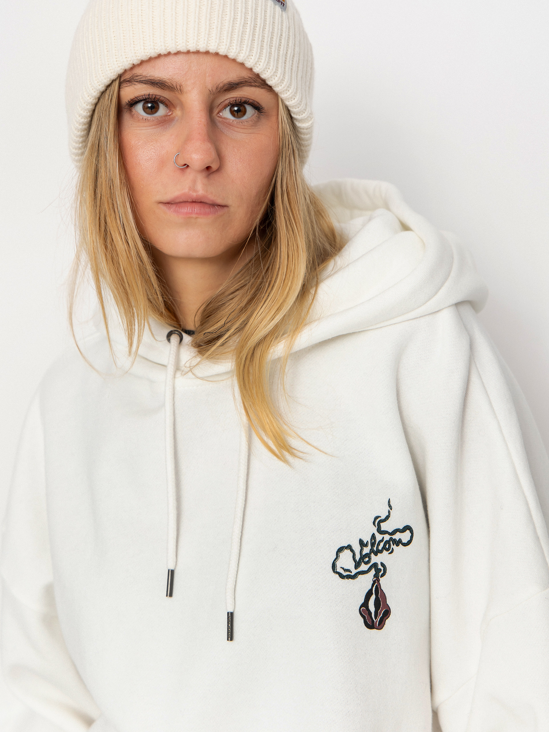 Худі Volcom Radical Daze HD Wmn (star white)