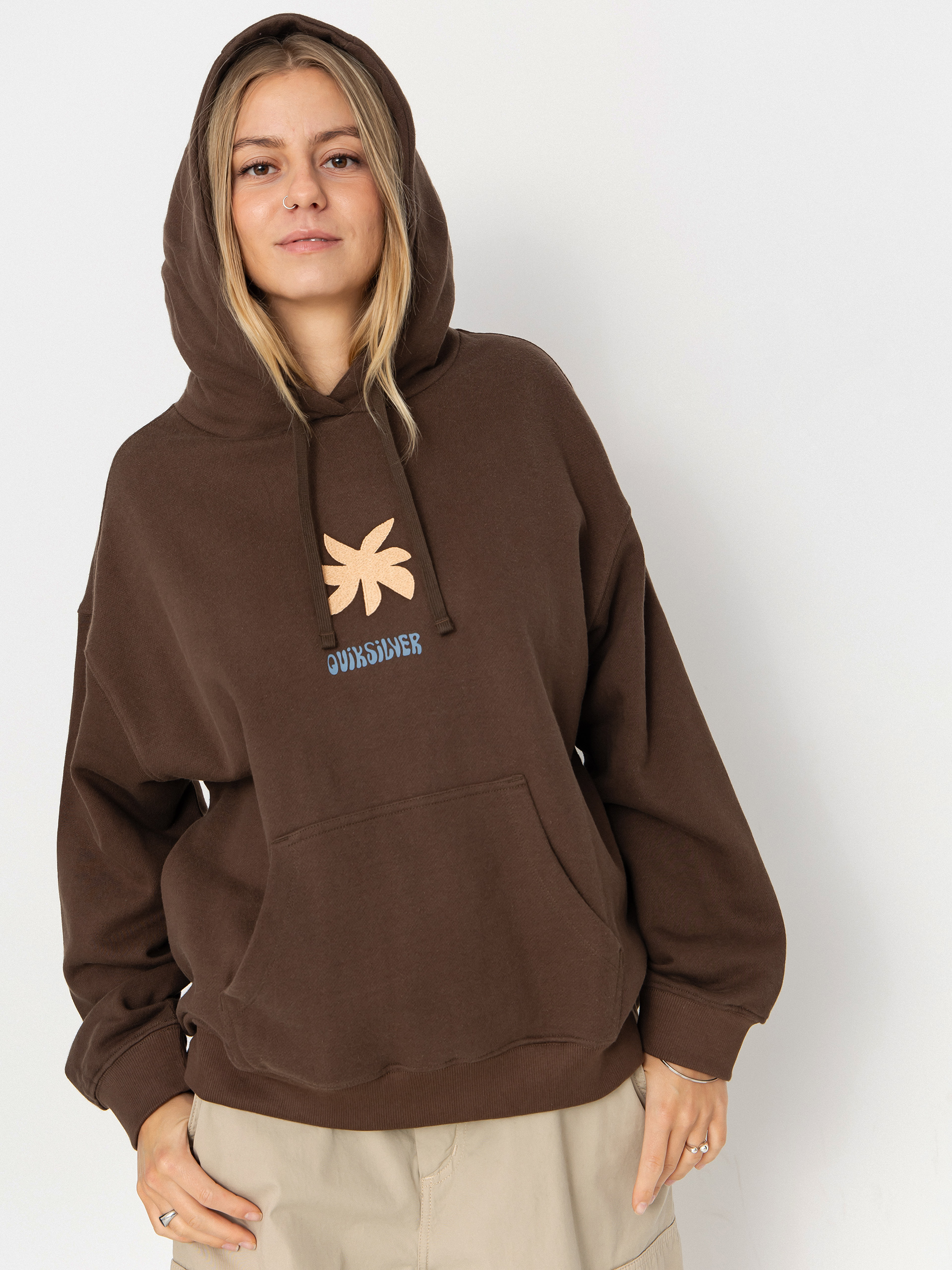 Худі Quiksilver Standard HD Wmn (chocolate brown)