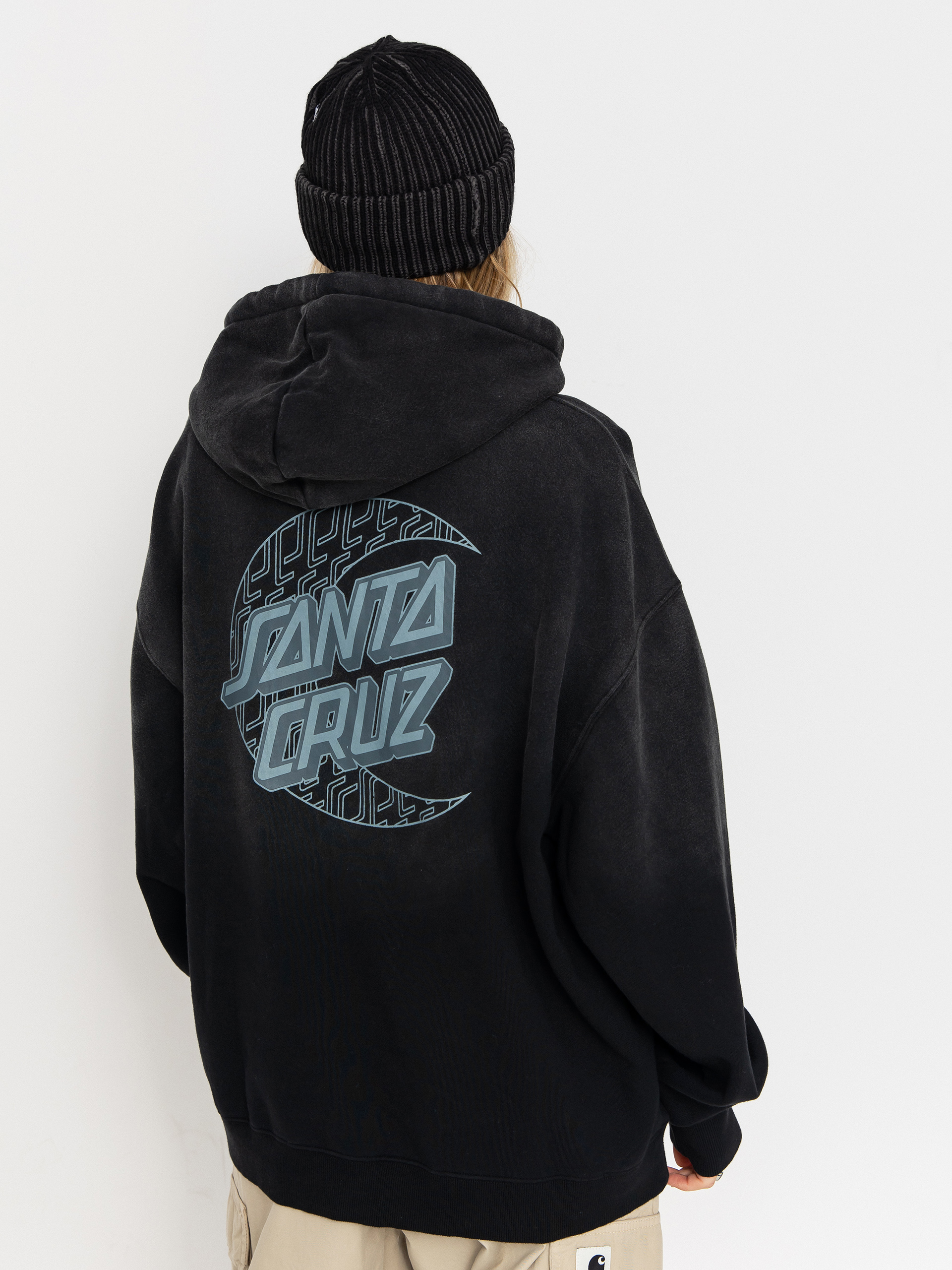 Худі Santa Cruz Imprint Moon Dot Wmn (black wash)