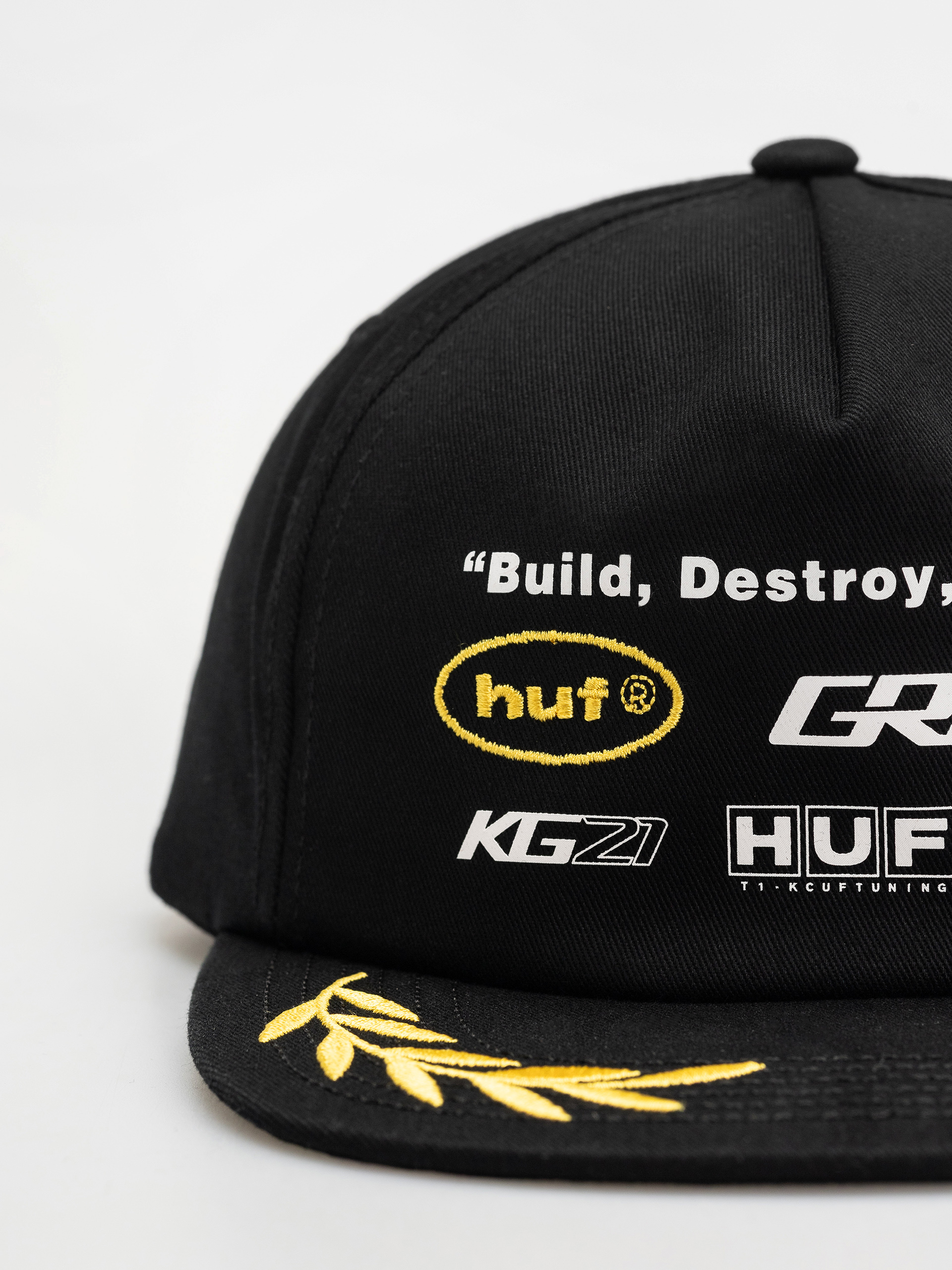 Кепка HUF X Greddy Team Snapback (black)