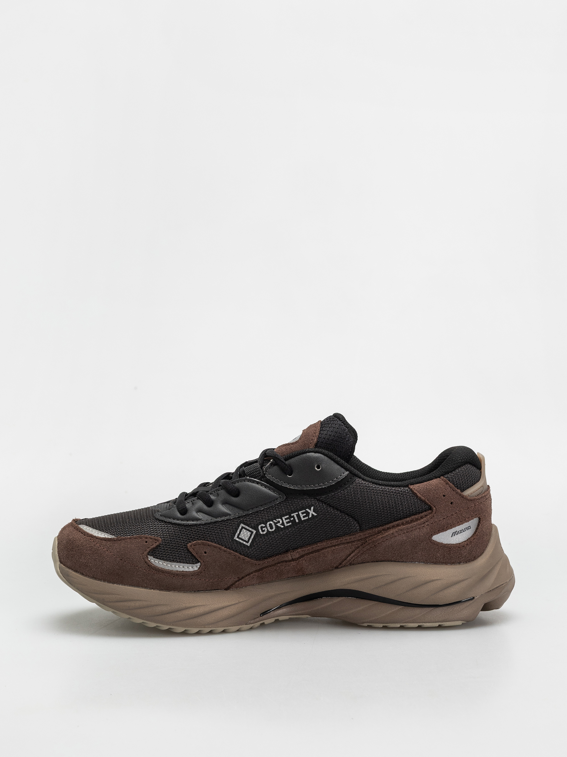 Взуття Mizuno Wave Rider GTX (black sand/black/chicory coffee)