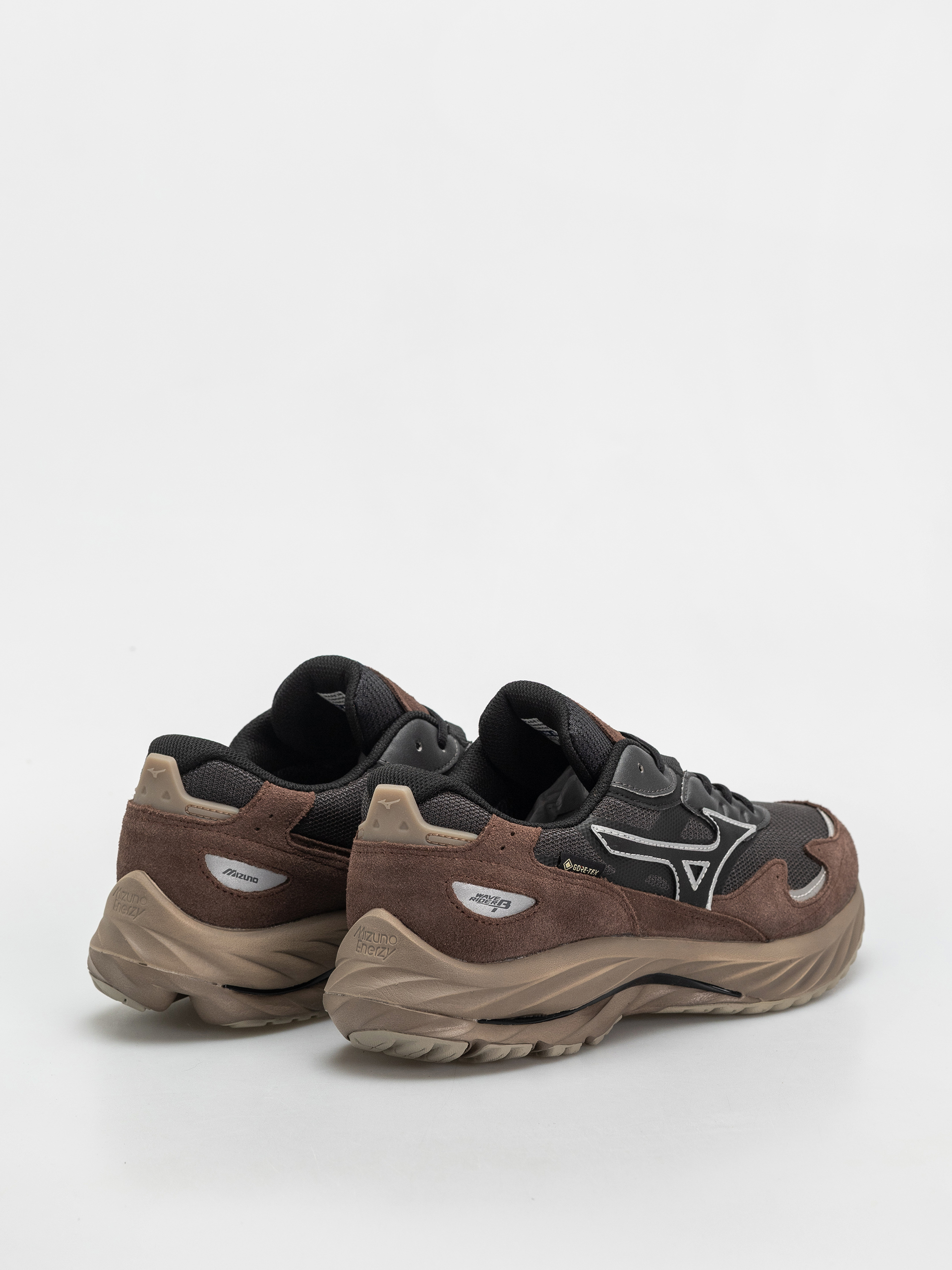 Взуття Mizuno Wave Rider GTX (black sand/black/chicory coffee)