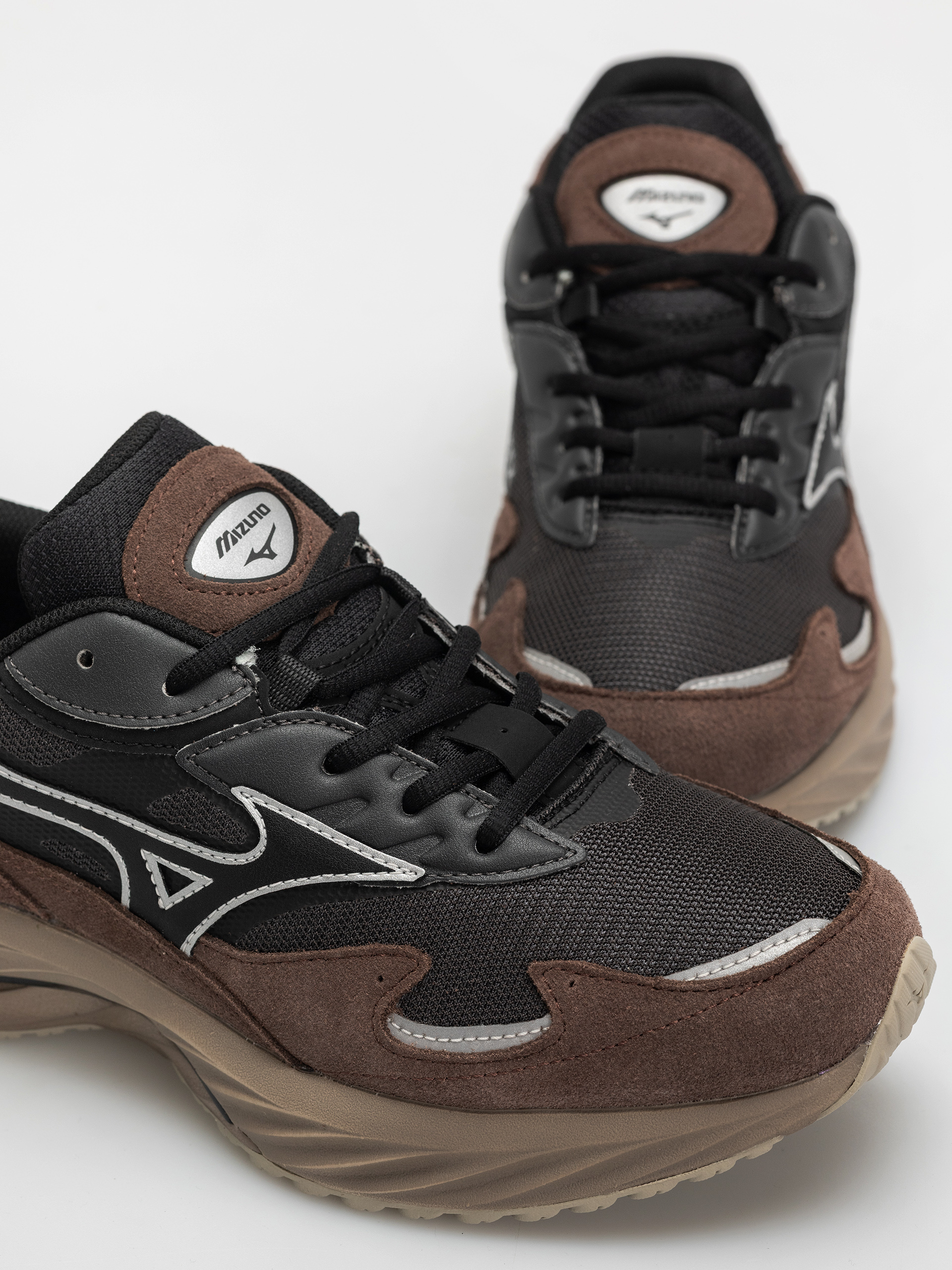 Взуття Mizuno Wave Rider GTX (black sand/black/chicory coffee)