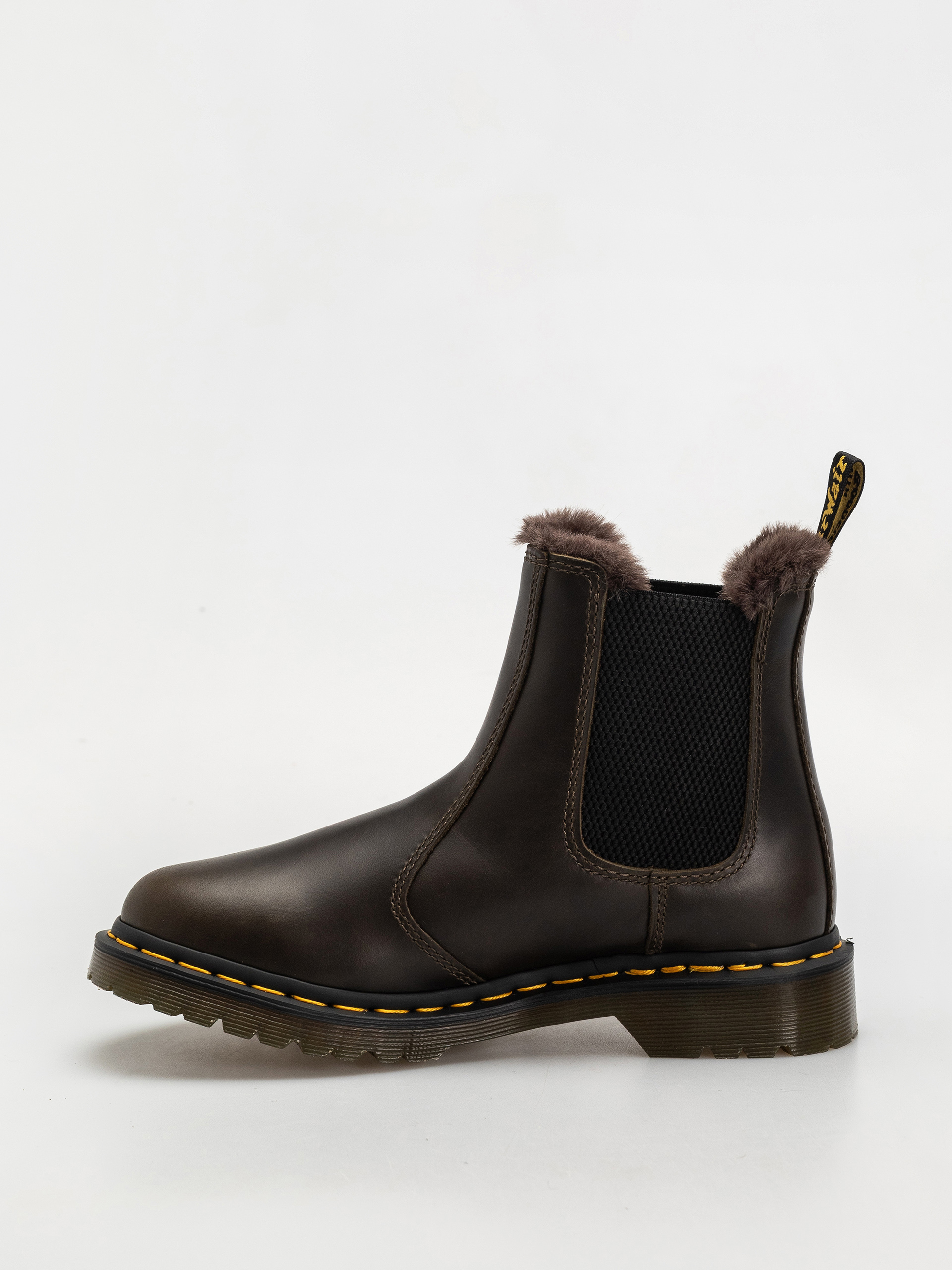 Взуття Dr. Martens 2976 Leonore Chelsea Wmn (dark taupe taupe orleans)