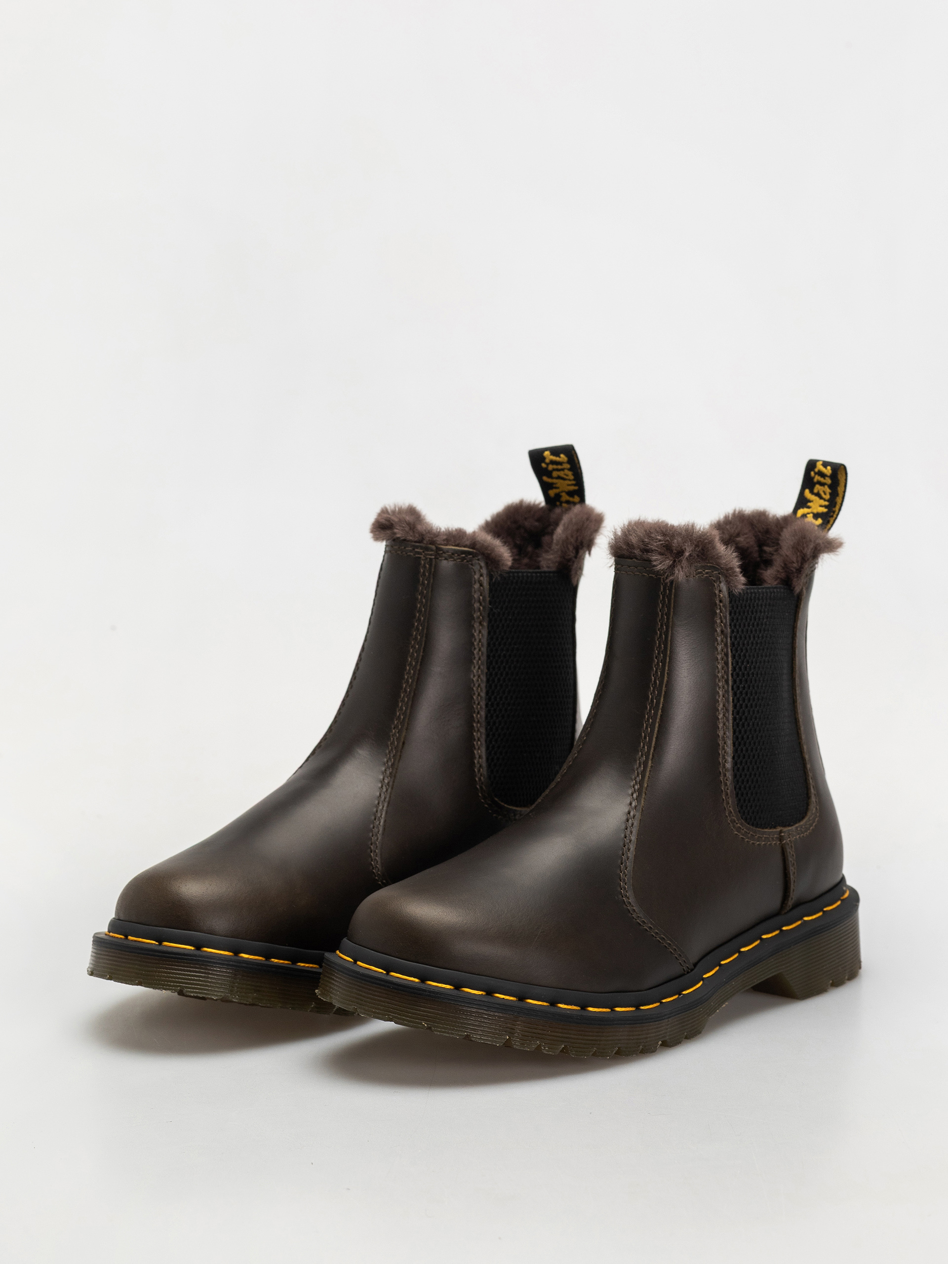 Взуття Dr. Martens 2976 Leonore Chelsea Wmn (dark taupe taupe orleans)