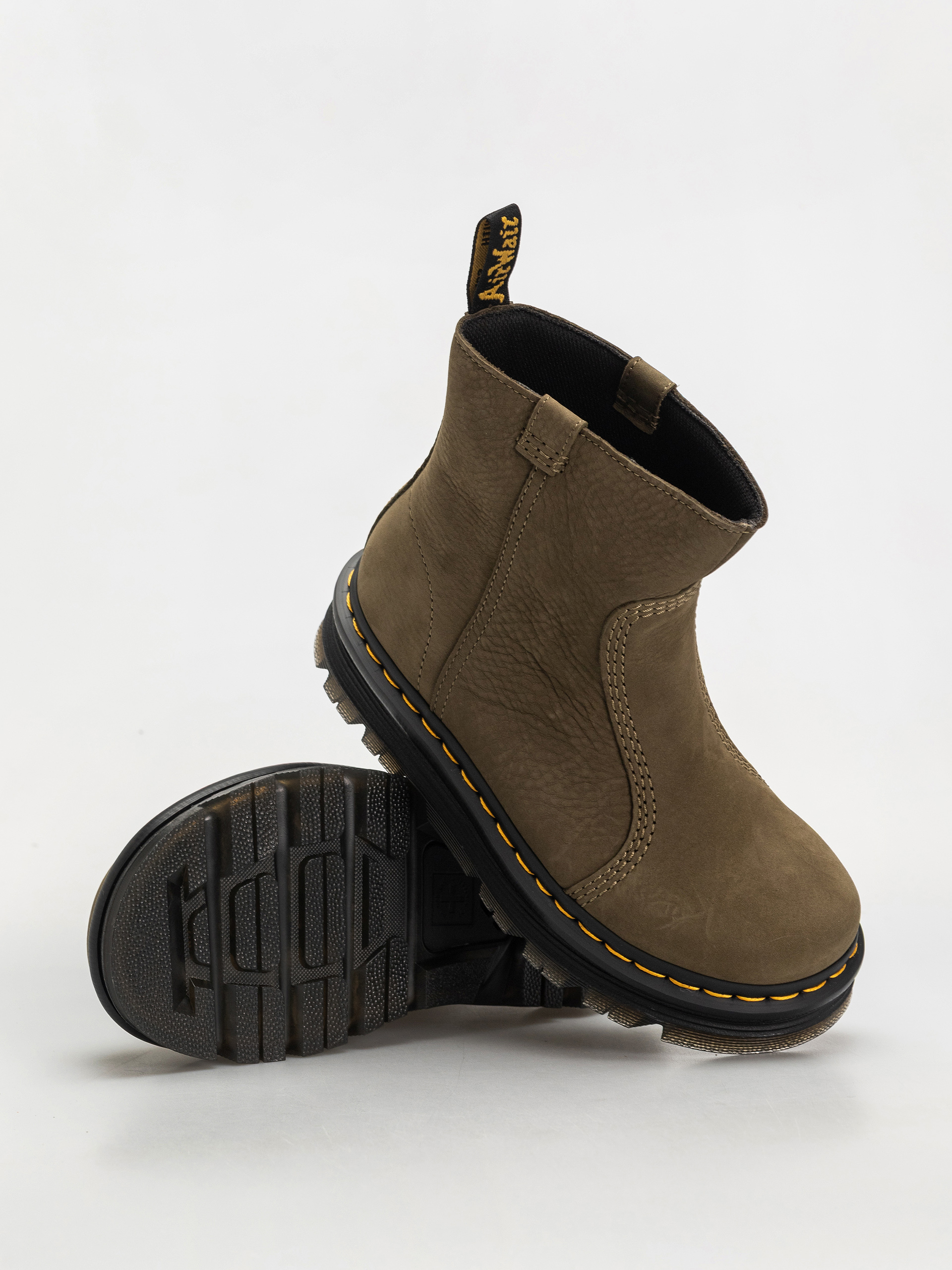 Взуття Dr. Martens ZebZag Rigger Rigger Wmn (dms olive milled nubuck wp)