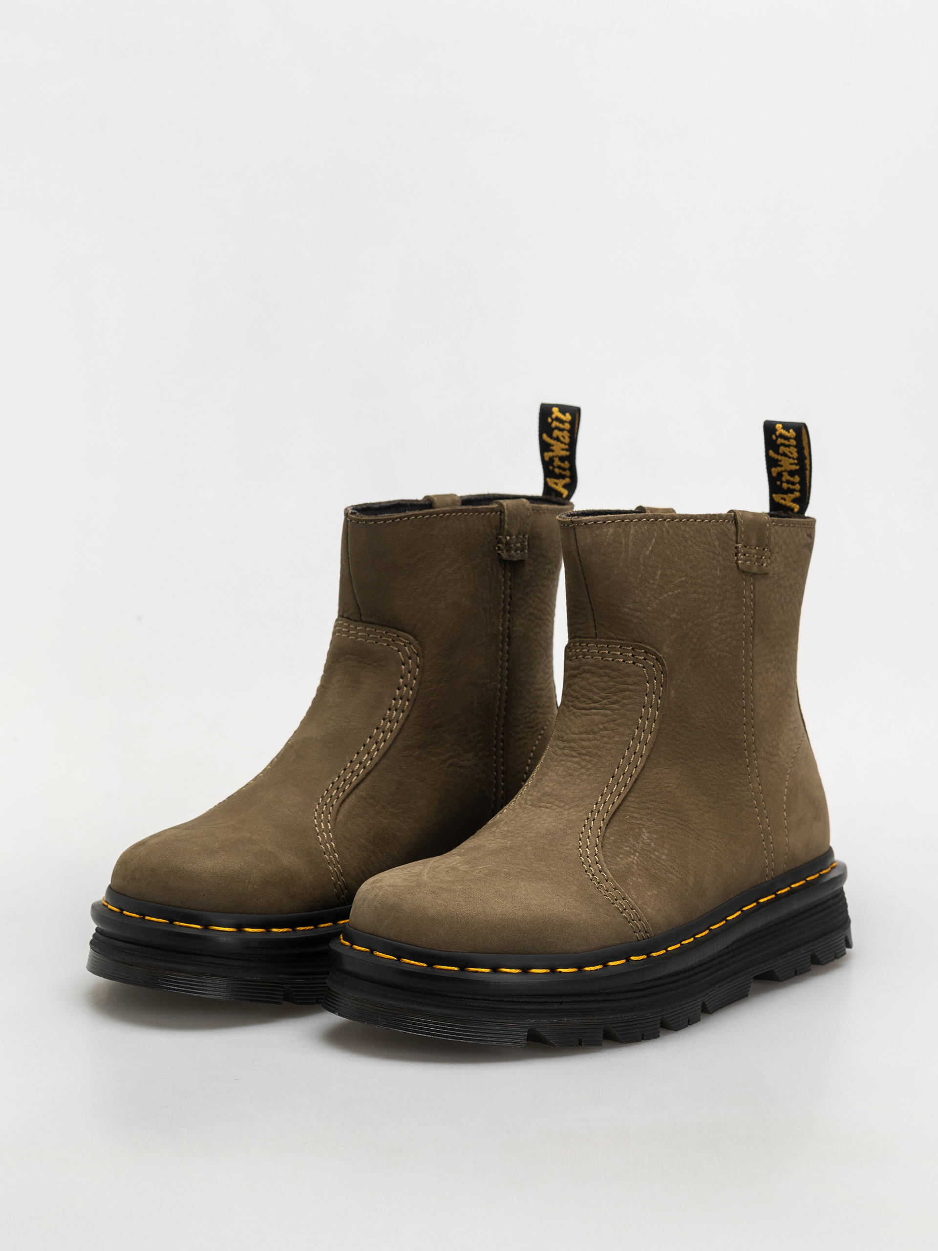 Взуття Dr. Martens ZebZag Rigger Rigger Wmn (dms olive milled nubuck wp)