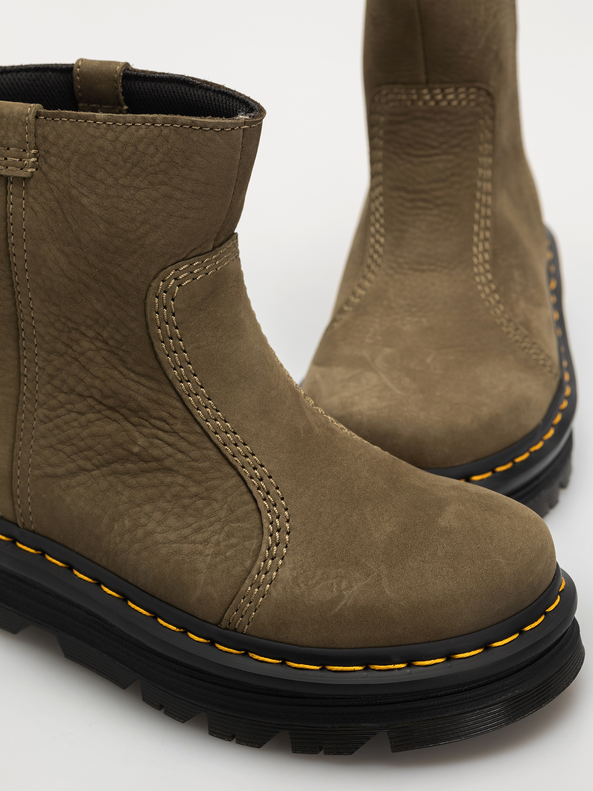 Взуття Dr. Martens ZebZag Rigger Rigger Wmn (dms olive milled nubuck wp)