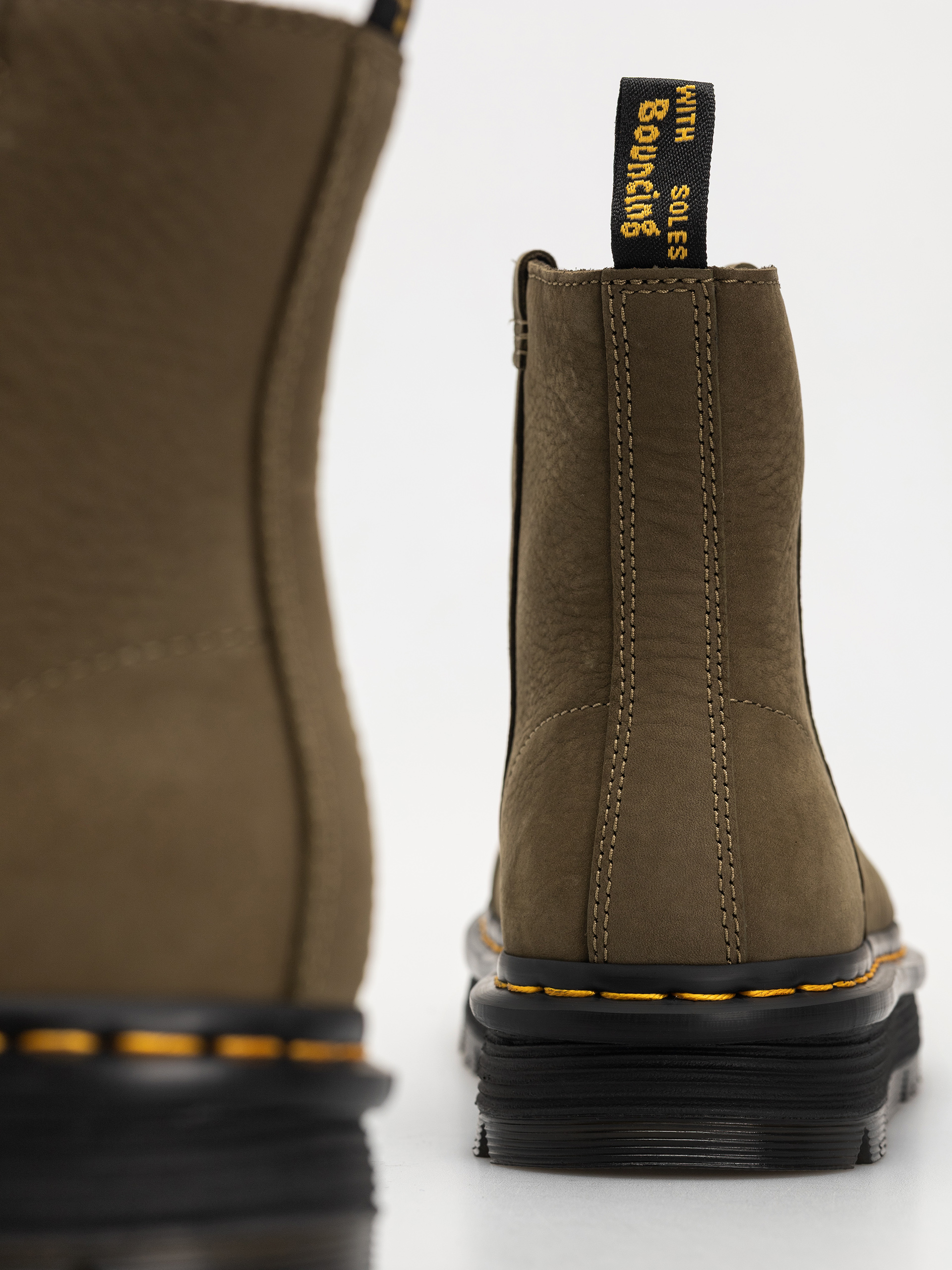 Взуття Dr. Martens ZebZag Rigger Rigger Wmn (dms olive milled nubuck wp)