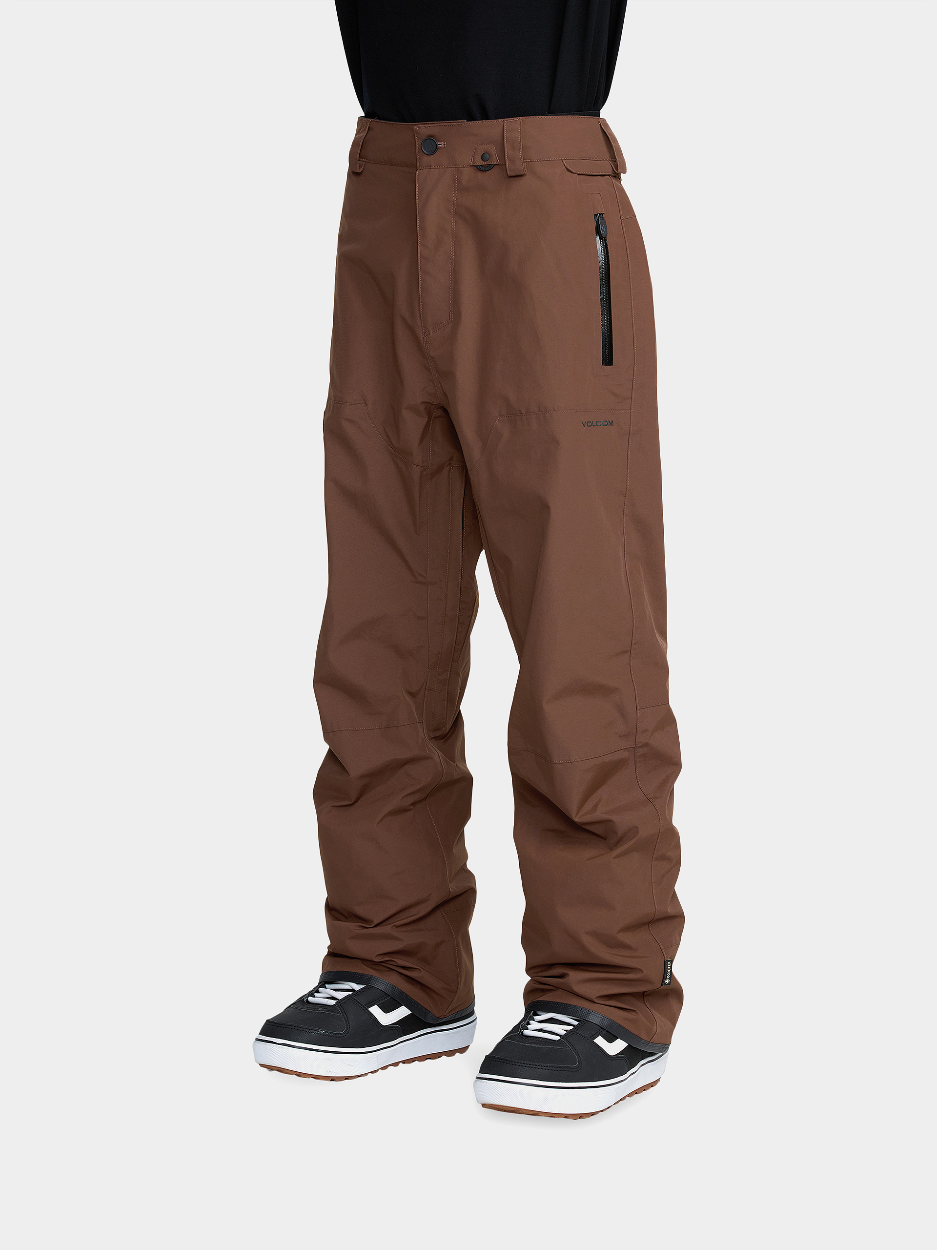 Чоловічі Сноубордичні штани Volcom L Gore Tex (brown)