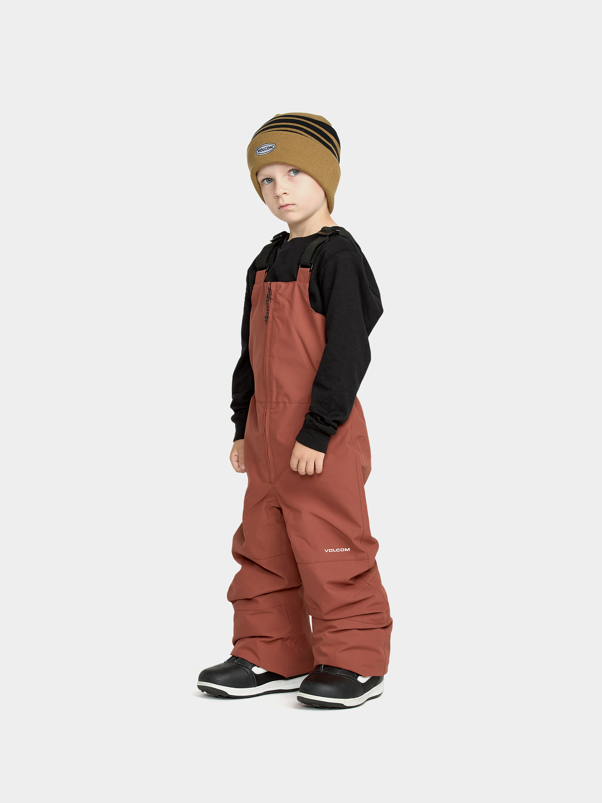 Сноубордичні штани Volcom Little Flurry Ins Bib Overall JR (henna)