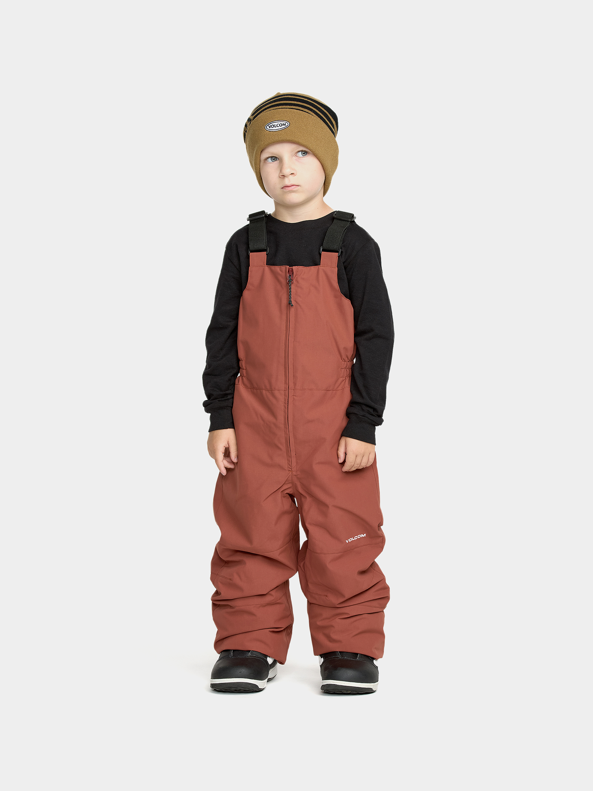 Сноубордичні штани Volcom Little Flurry Ins Bib Overall JR (henna)