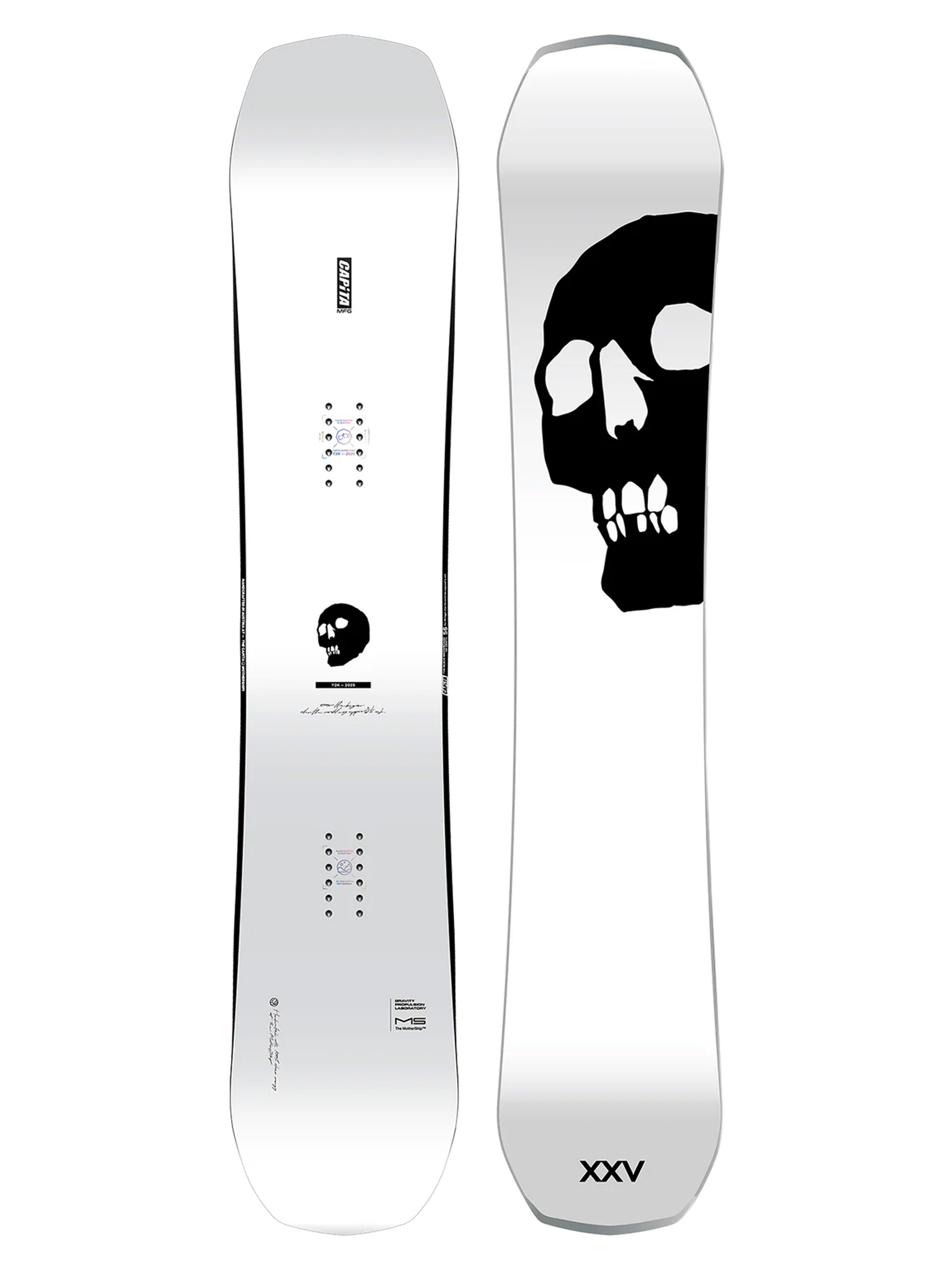 u0421u043du043eu0443u0431u043eu0440u0434 Capita The Black Snowboard Of Death (white/black)