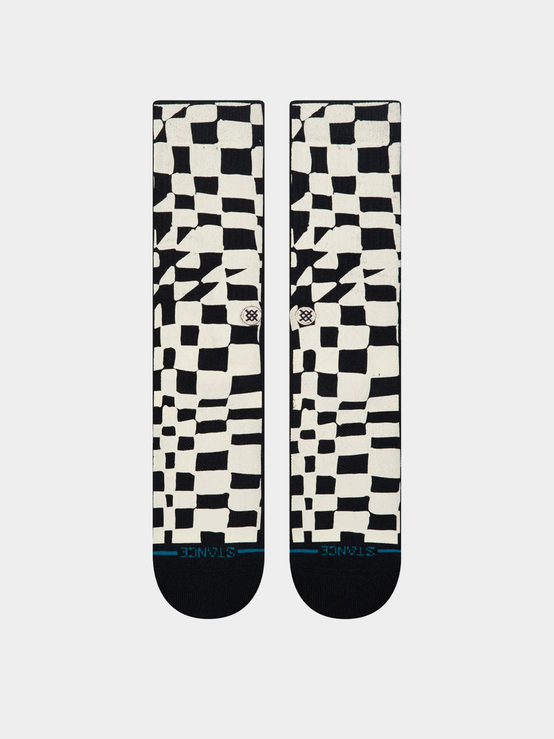  Шкарпетки Stance Wave Check Crew (black)