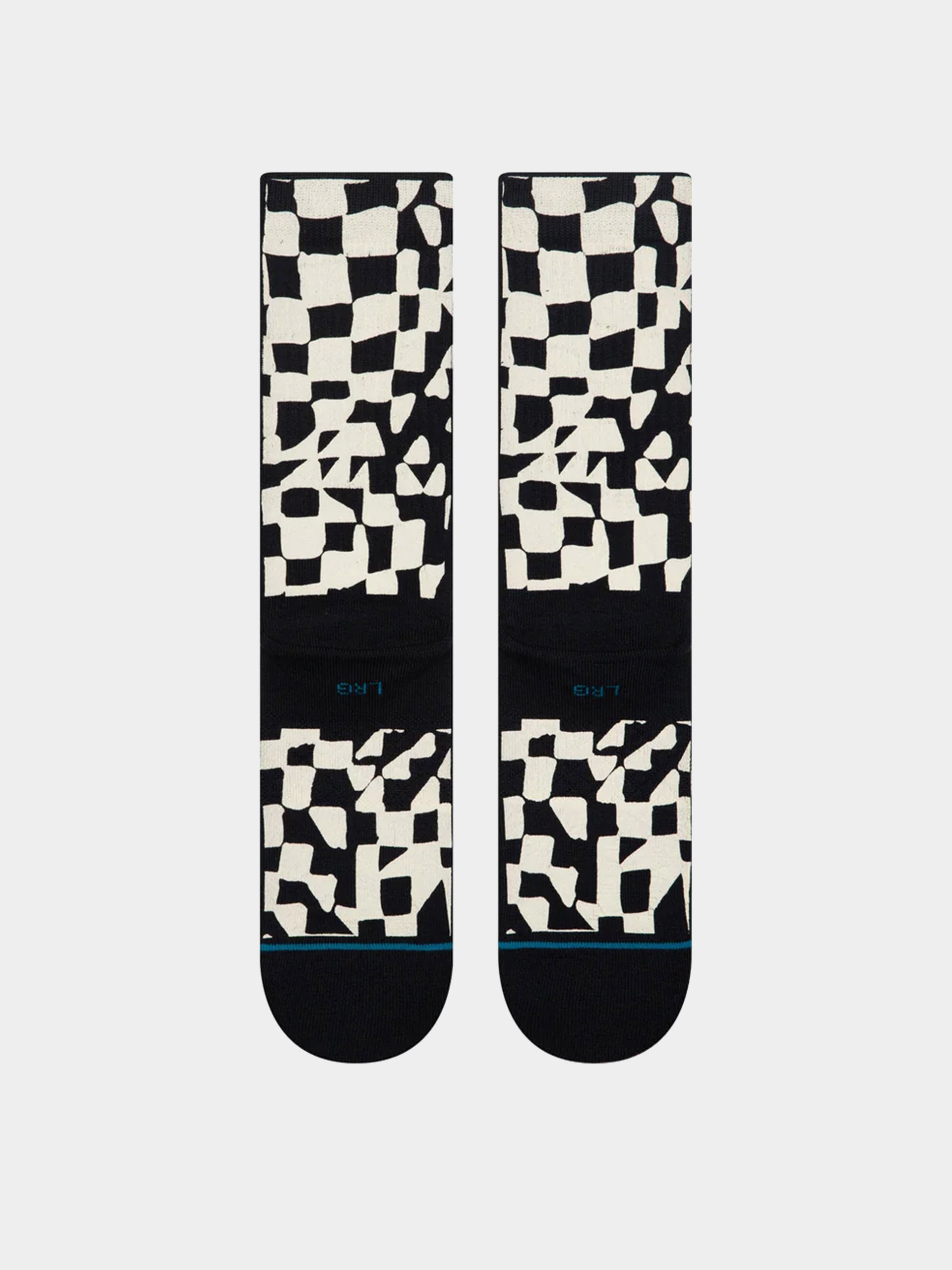  Шкарпетки Stance Wave Check Crew (black)
