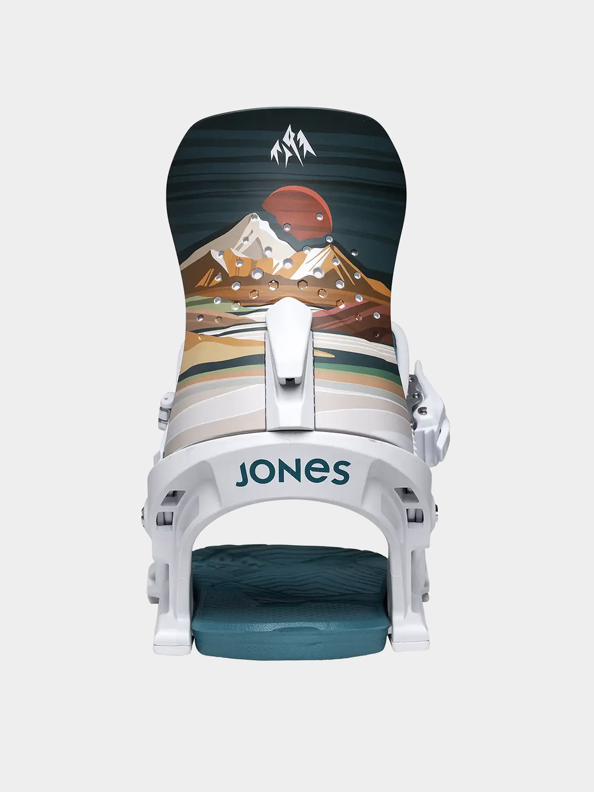 Жіночі Сноубордичні кріплення Jones Snowboards Aurora Art (annie brace white)
