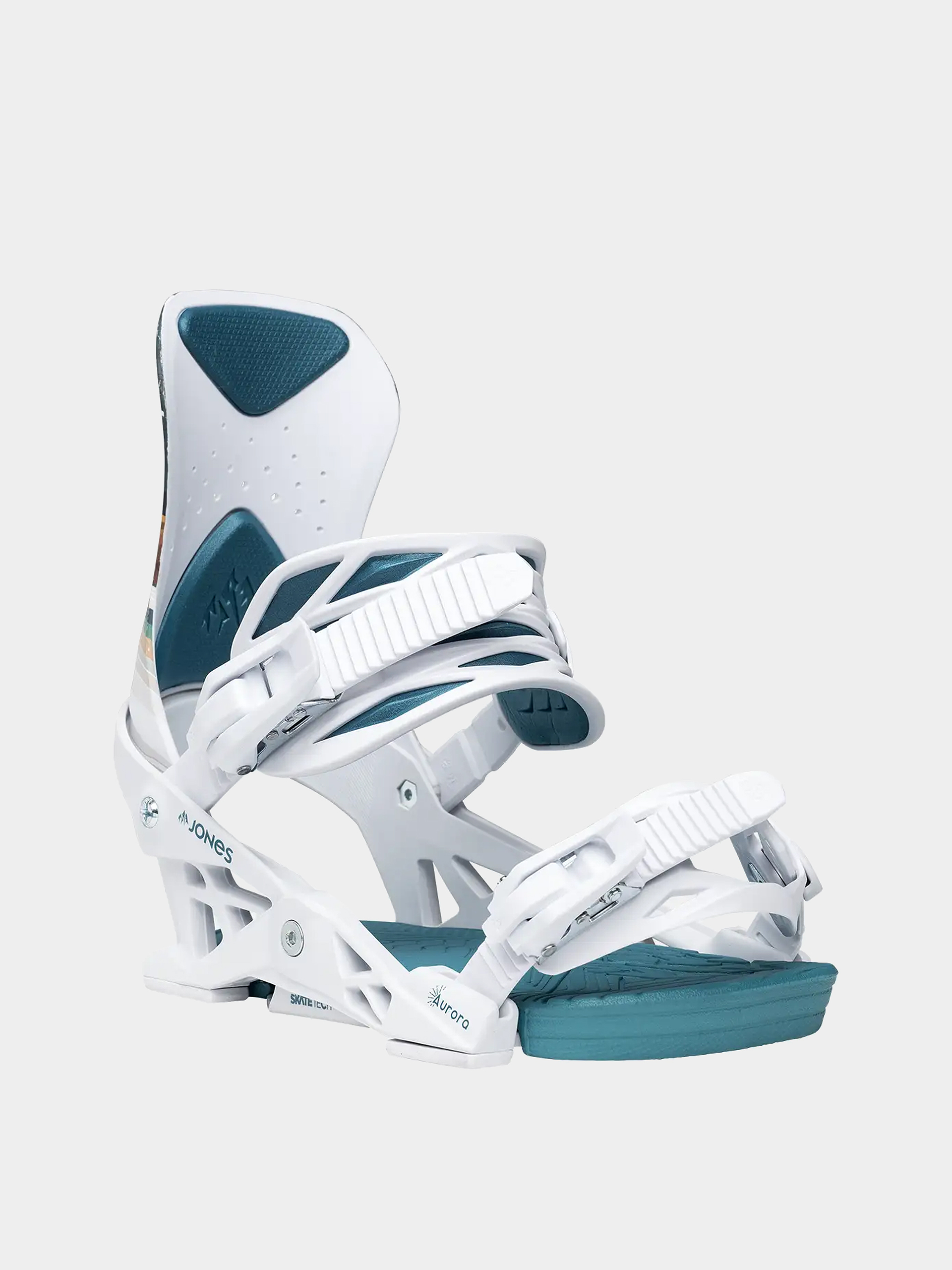 Жіночі Сноубордичні кріплення Jones Snowboards Aurora Art (annie brace white)