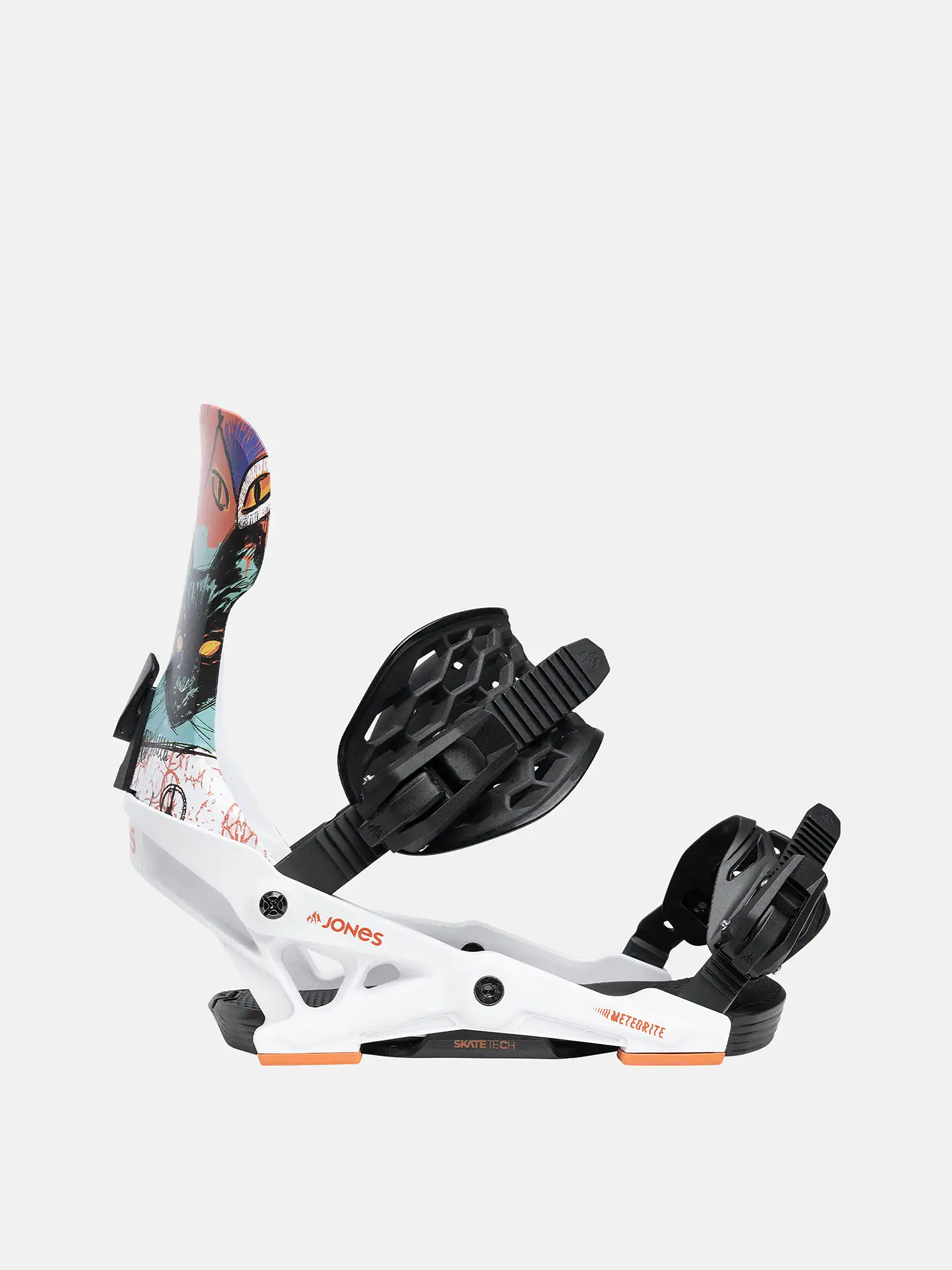 Чоловічі Сноубордичні кріплення Jones Snowboards Meteorite (rallycat white)