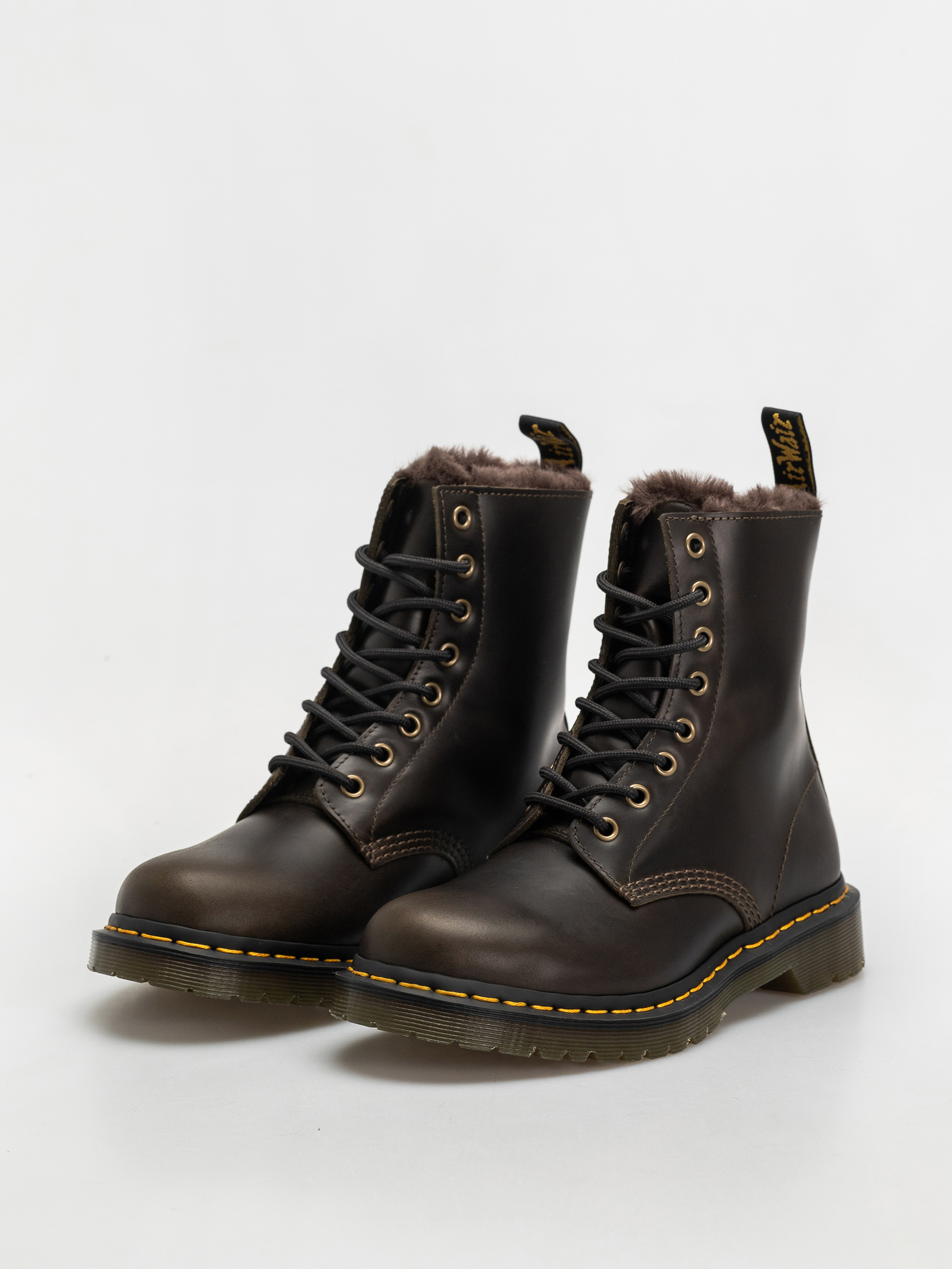 Взуття Dr. Martens 1460 Serena Wmn (dark taupe taupe orleans)