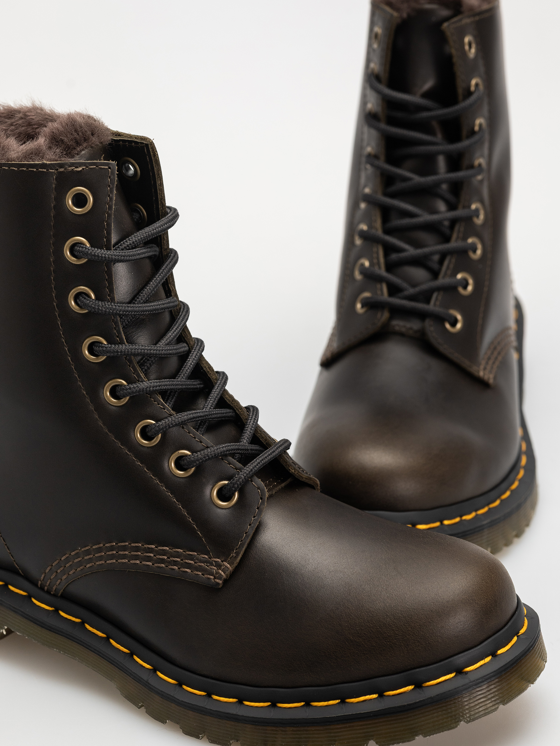 Взуття Dr. Martens 1460 Serena Wmn (dark taupe taupe orleans)