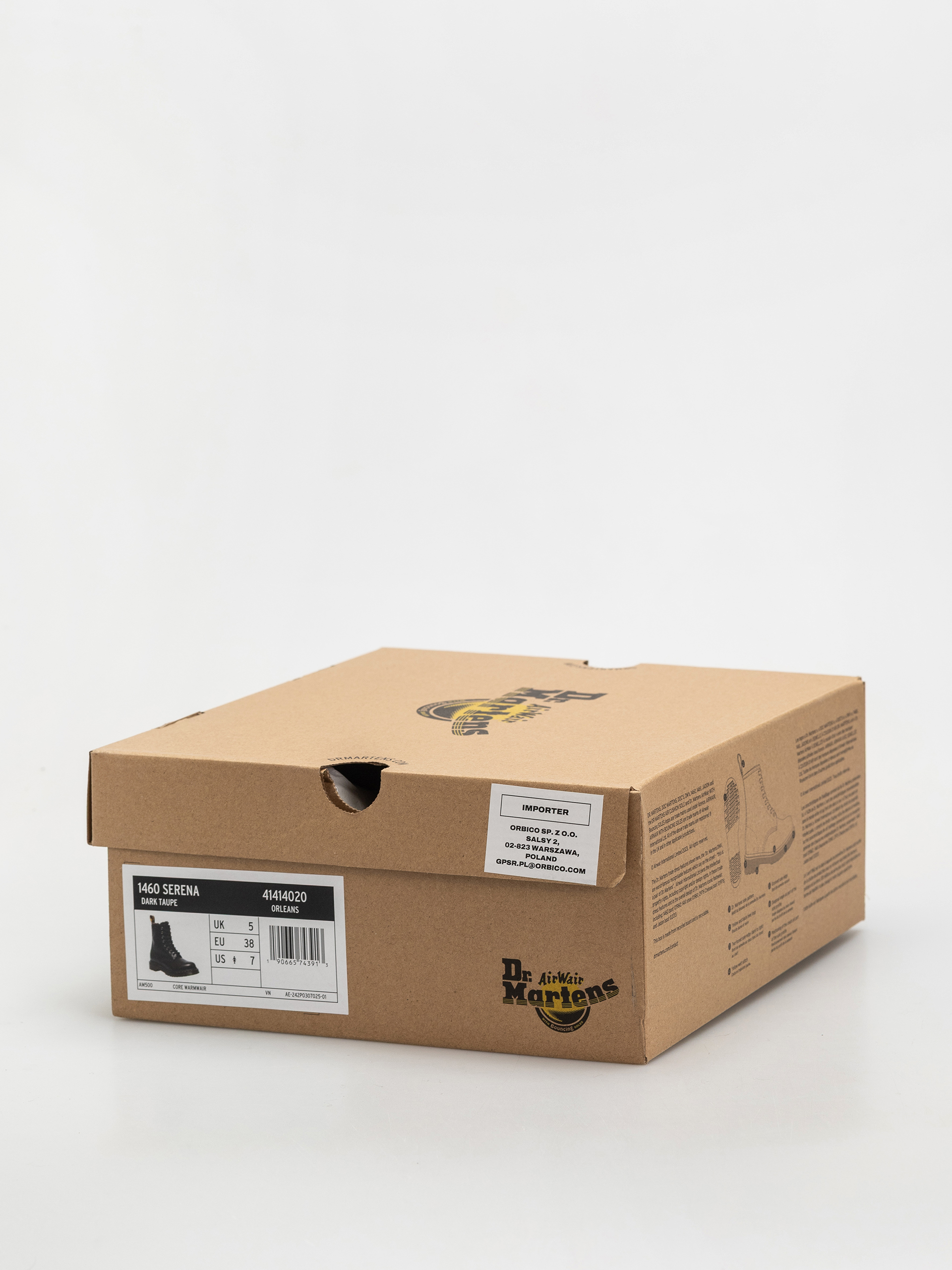 Взуття Dr. Martens 1460 Serena Wmn (dark taupe taupe orleans)