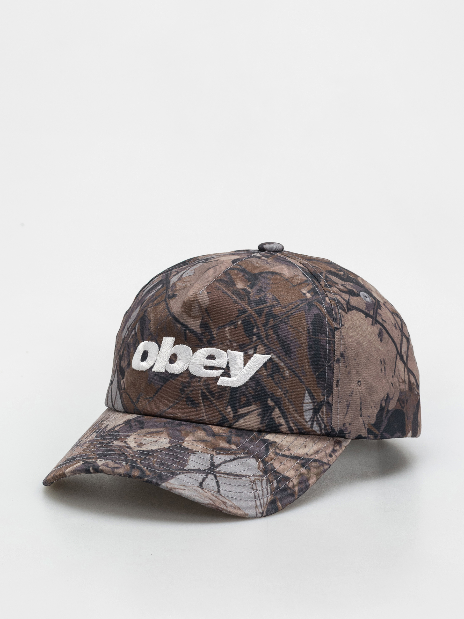 u041au0435u043fu043au0430 OBEY Obey Delta 5 Panel Strapback (fence camo multi)