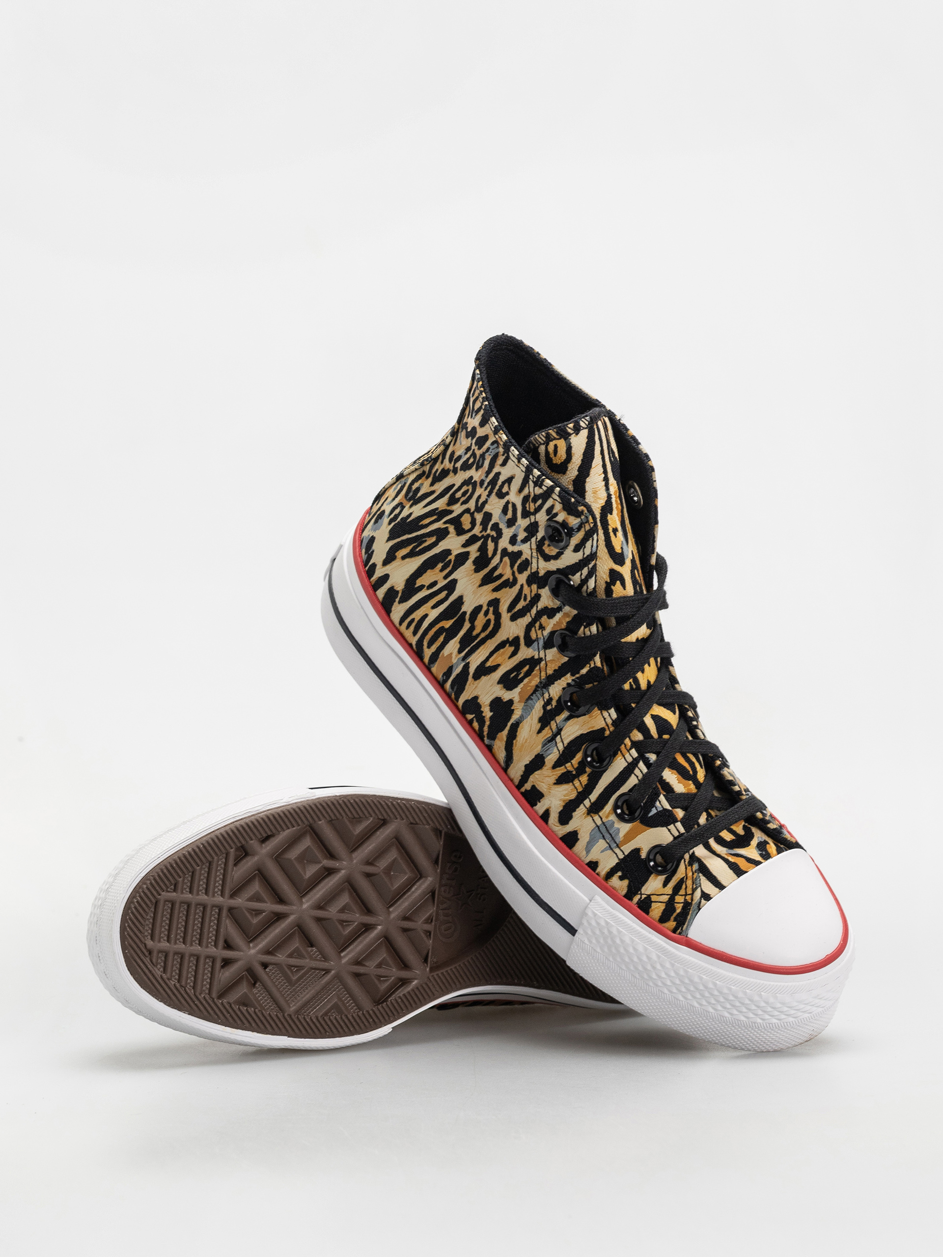 Кеди Converse Chuck Taylor All Star Lift Hi Wmn (black/white/red)