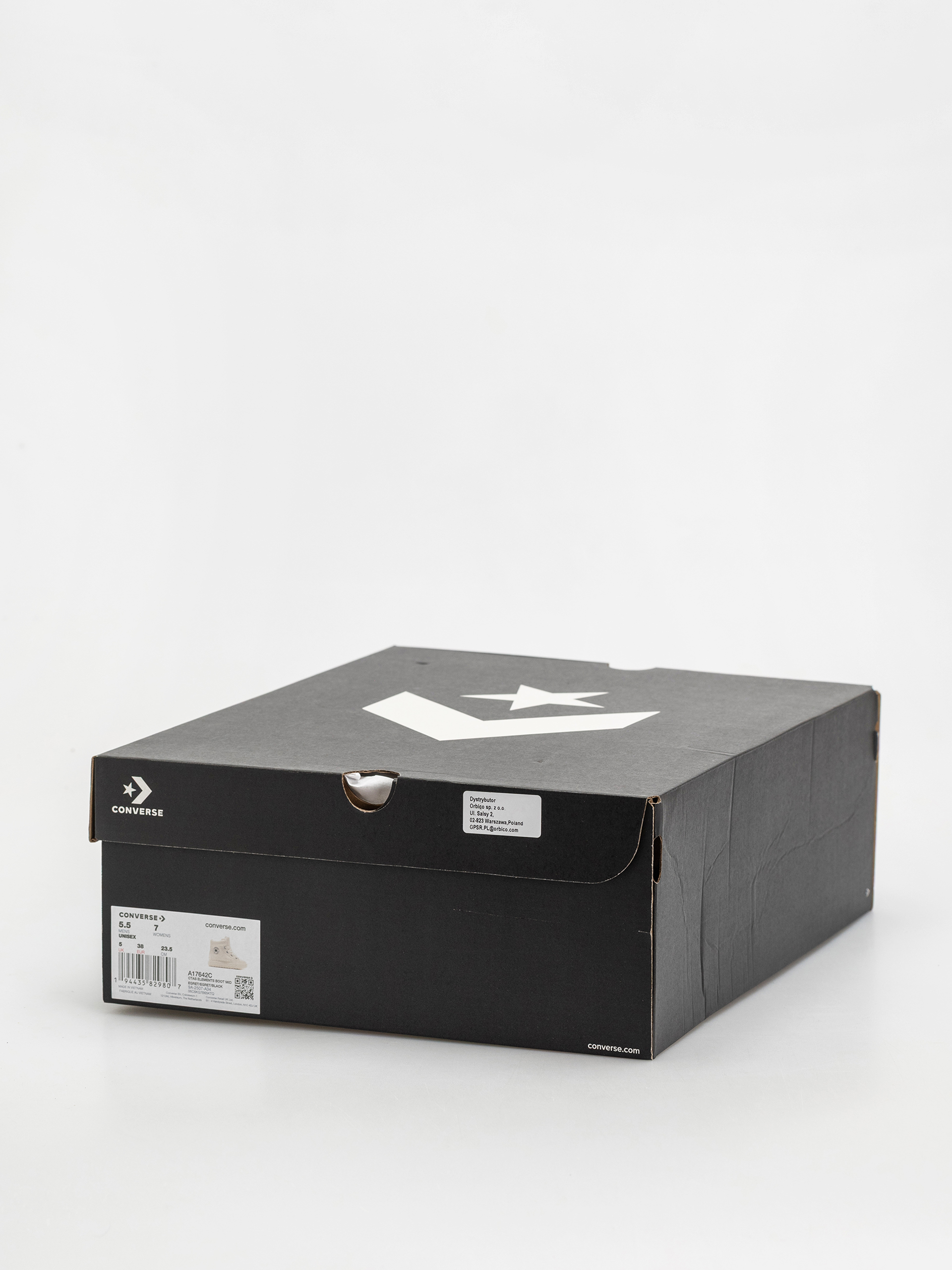 Взуття Converse Chuck Taylor All Star Elements Boot Mid (egret/egret/black)