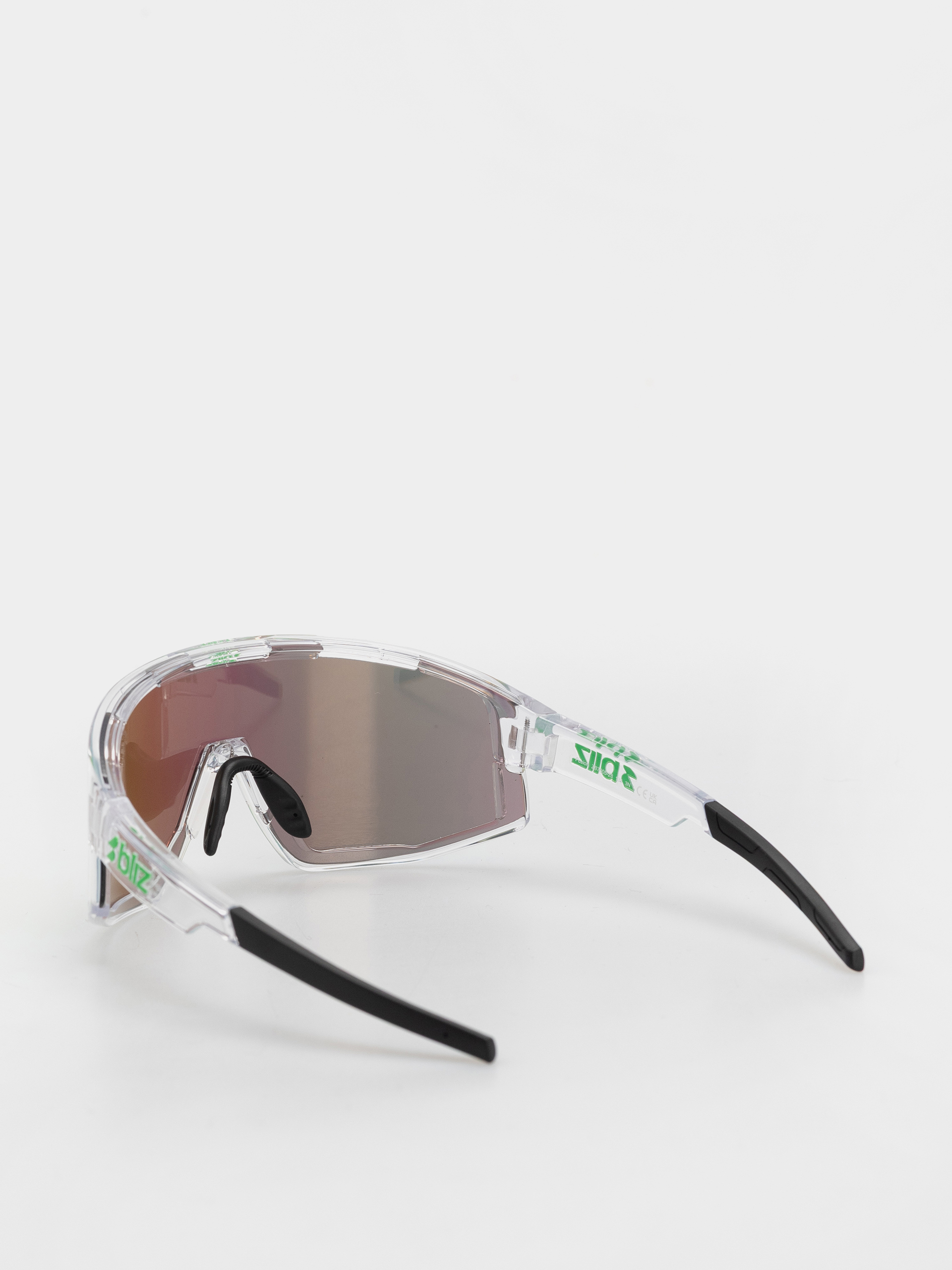 Сонцезахисні окуляри Bliz Fusion (transparent white/brown w green multi)