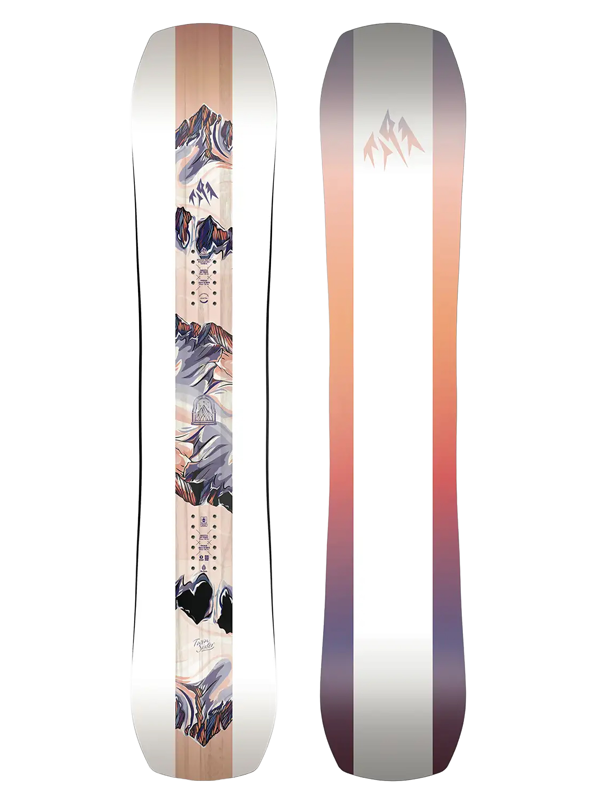 Жіночий Сноуборд Jones Snowboards Twin Sister (white)