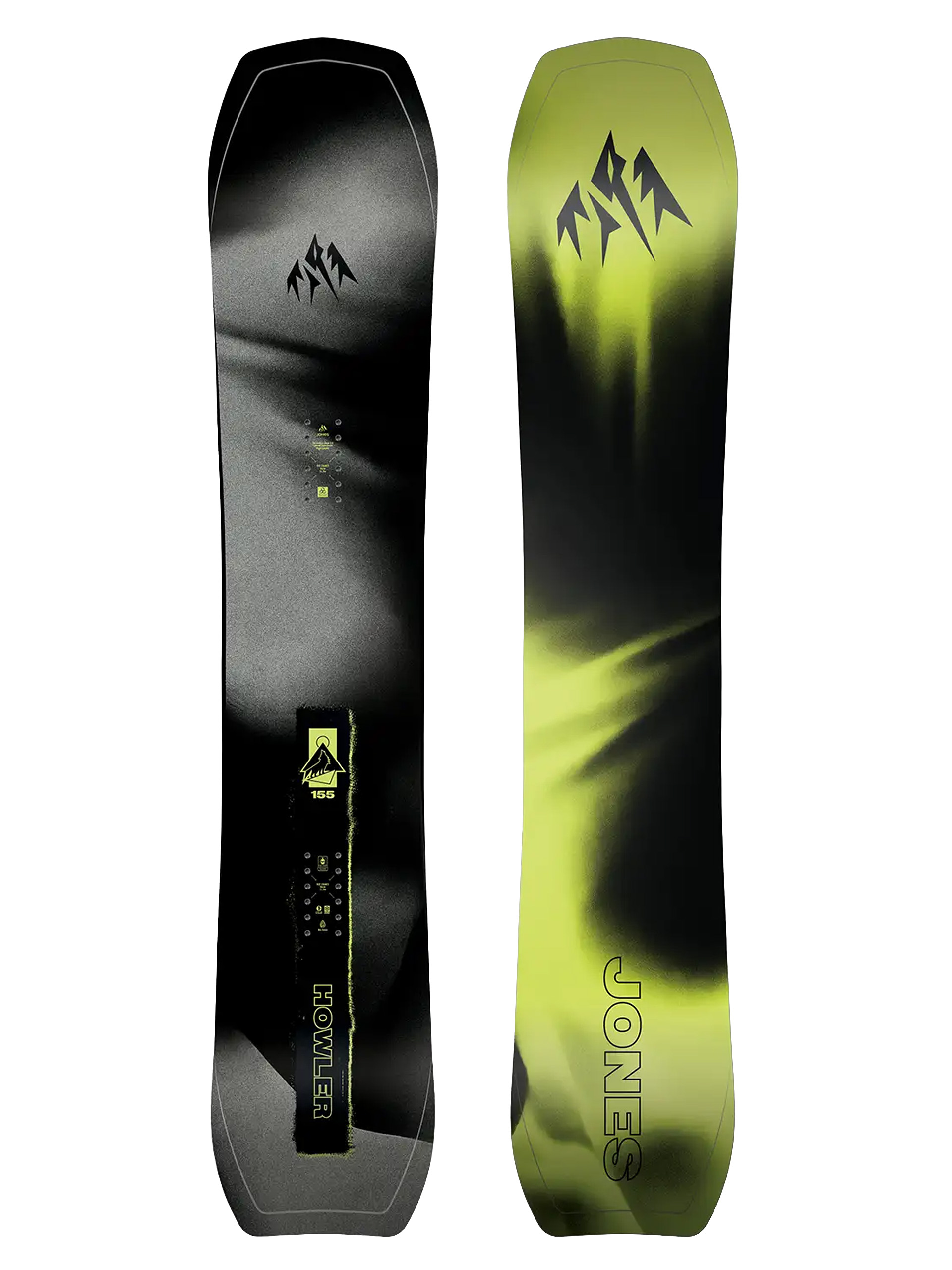 Чоловічий Сноуборд Jones Snowboards Howler (black)