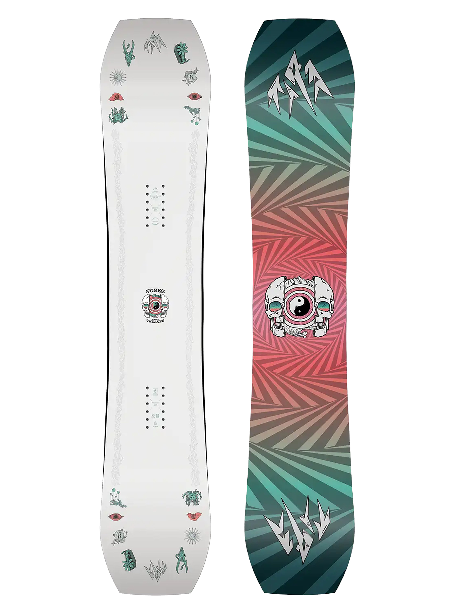 Жіночий Сноуборд Jones Snowboards Tweaker (white)