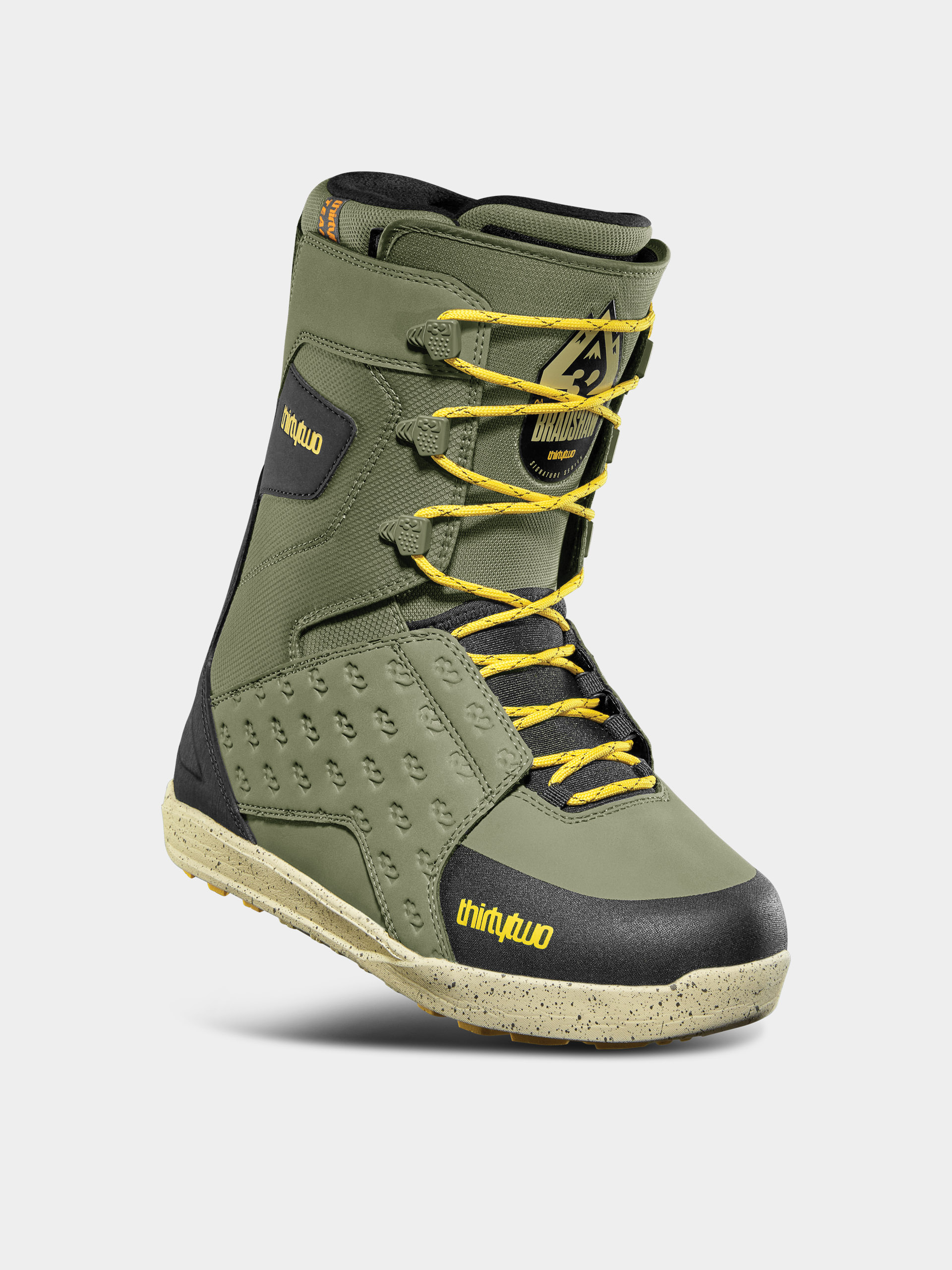 Чоловічі Черевики сноубордичні ThirtyTwo Lashed Bradshaw (olive/black)