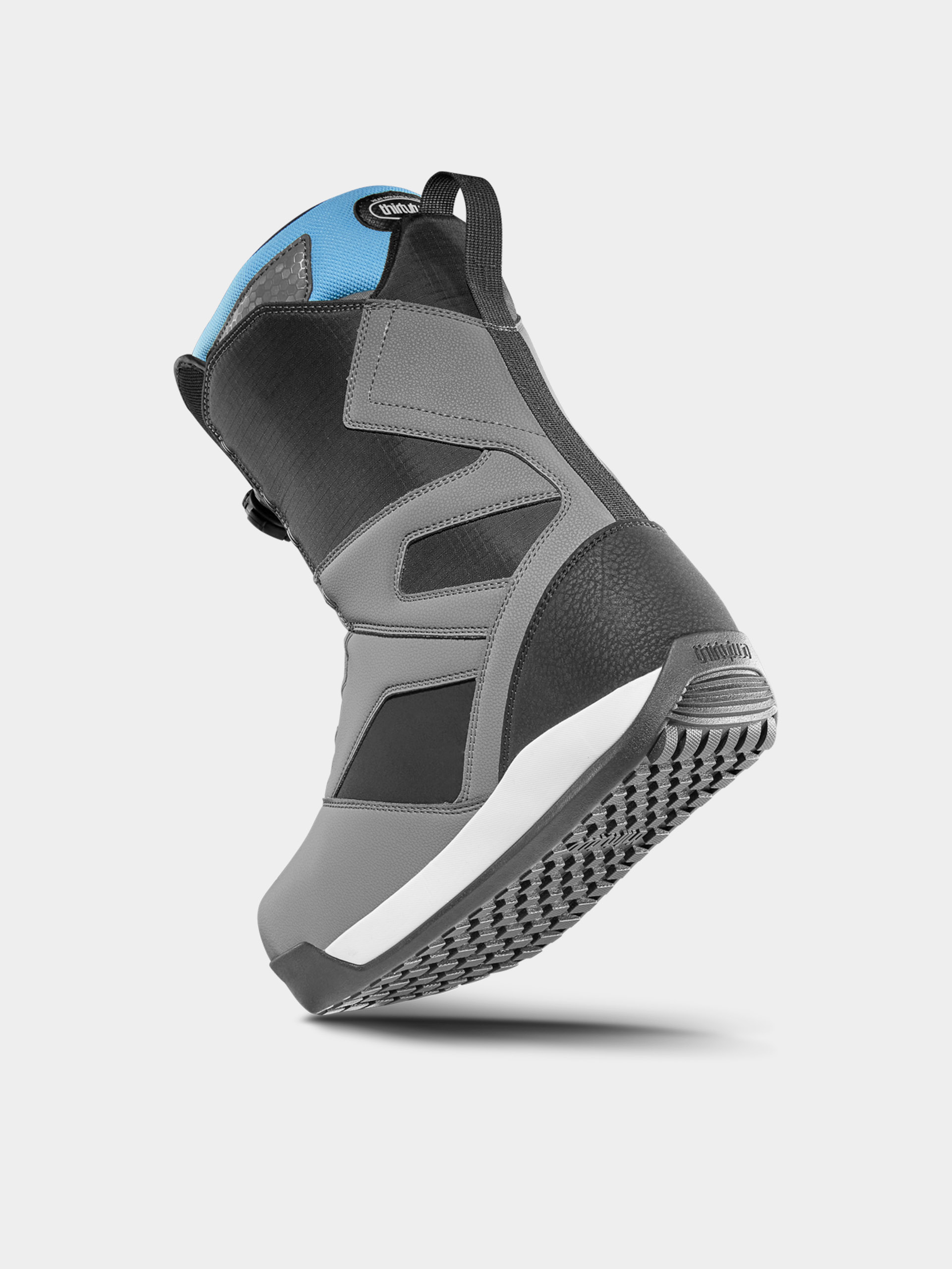 Чоловічі Черевики сноубордичні ThirtyTwo Stw Double Boa Bomb Hole (gray/black)