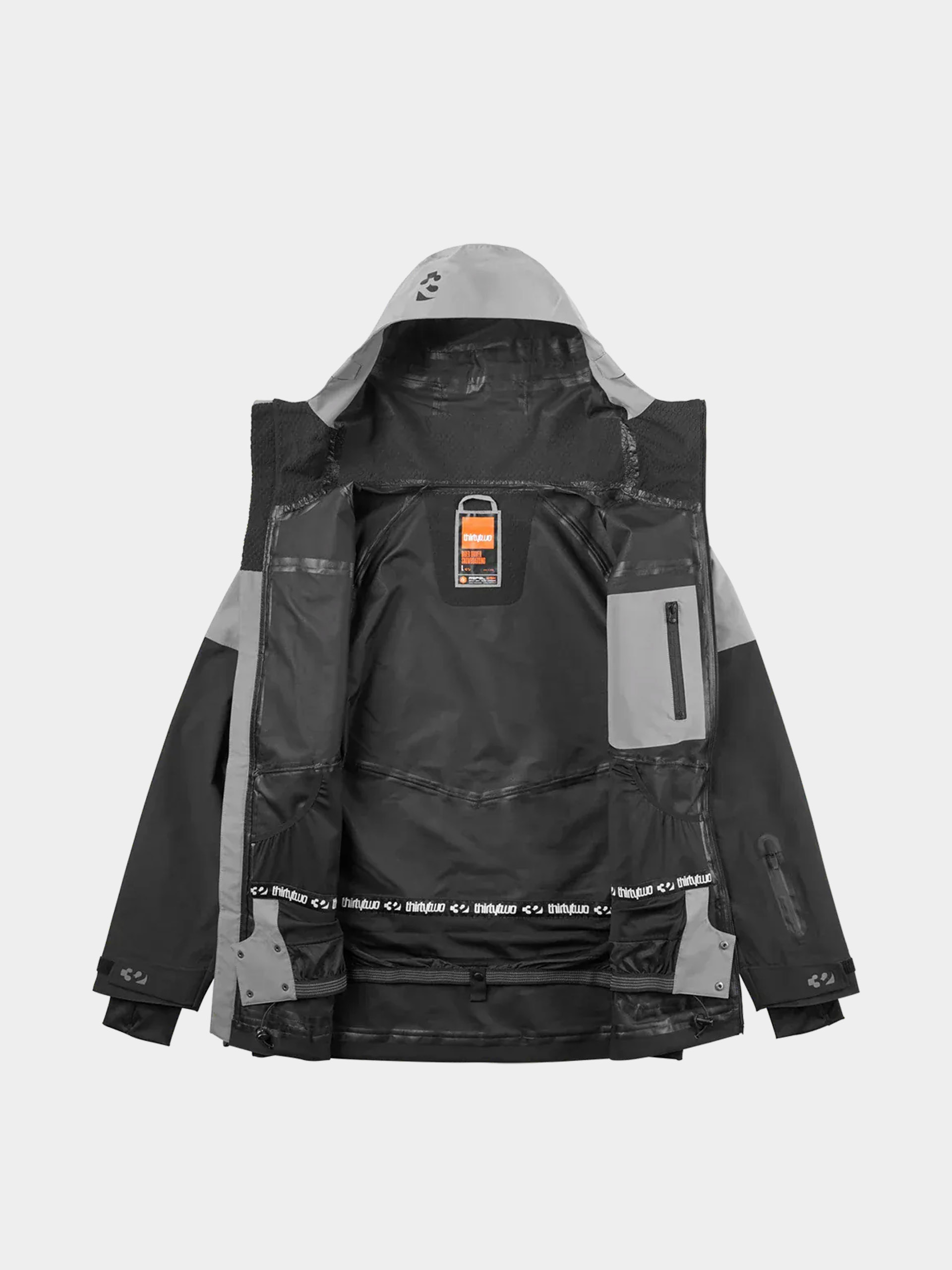 Чоловіча Сноубордична куртка ThirtyTwo Tm 3 Recycled (black/grey)