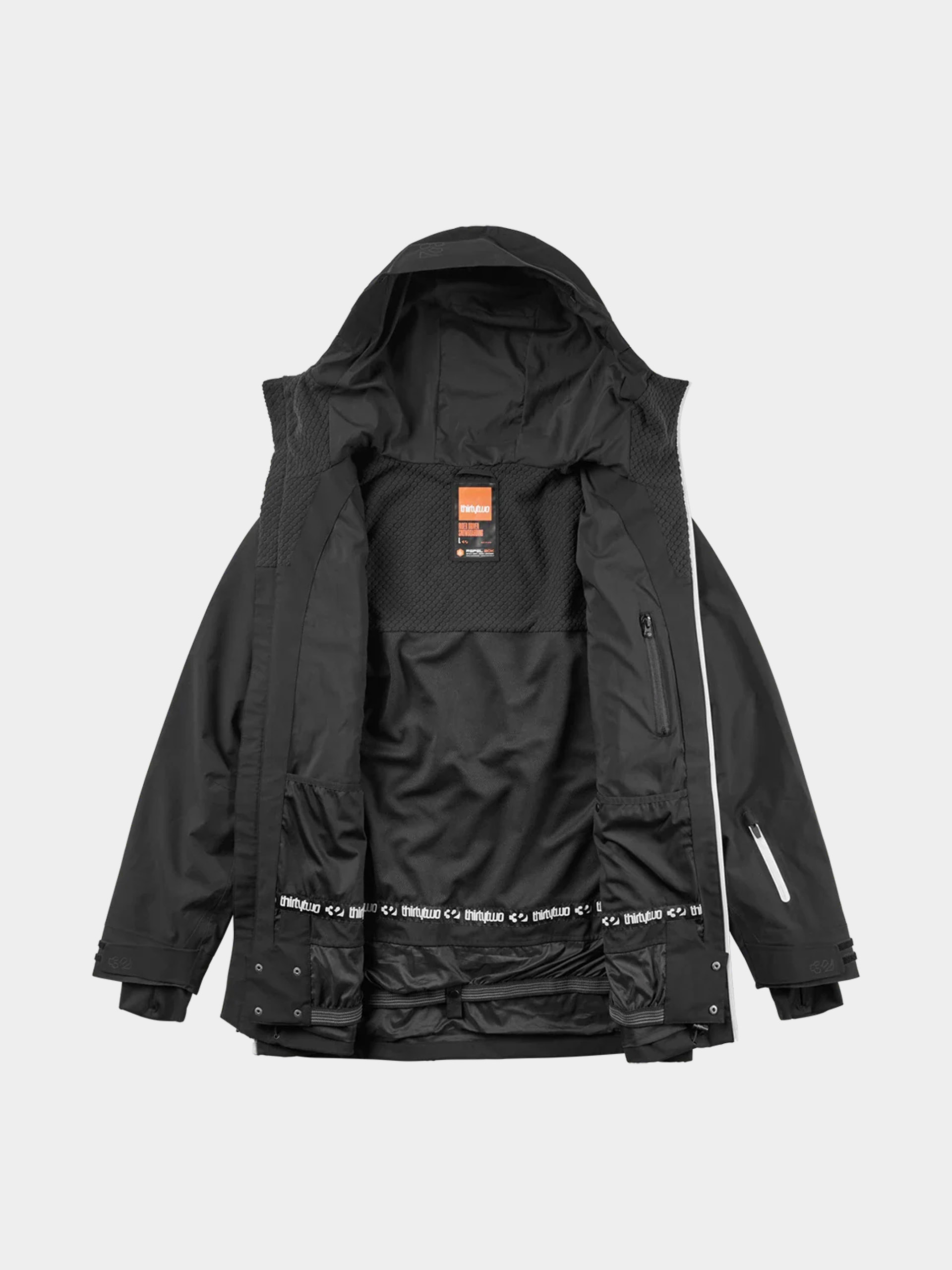 Чоловіча Сноубордична куртка ThirtyTwo Tm Recycled (black)