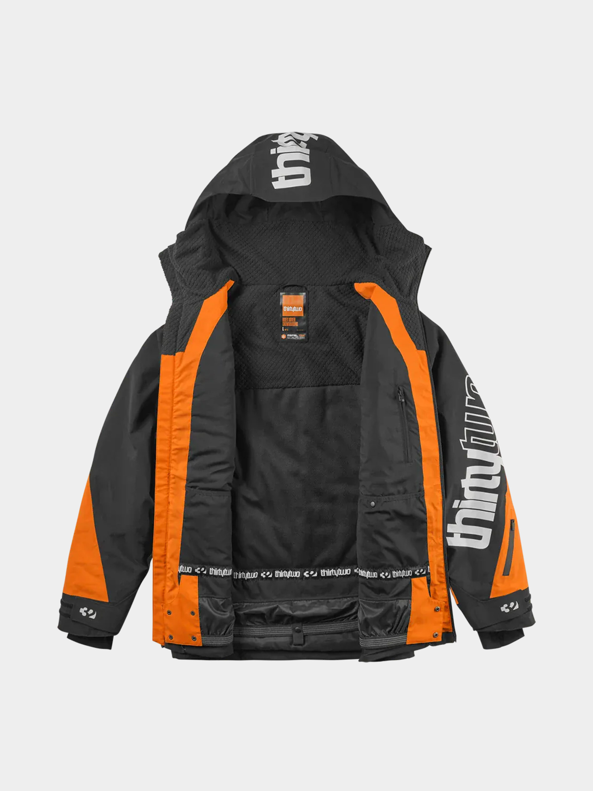 Чоловіча Сноубордична куртка ThirtyTwo Lashed Insulated (black/orange)