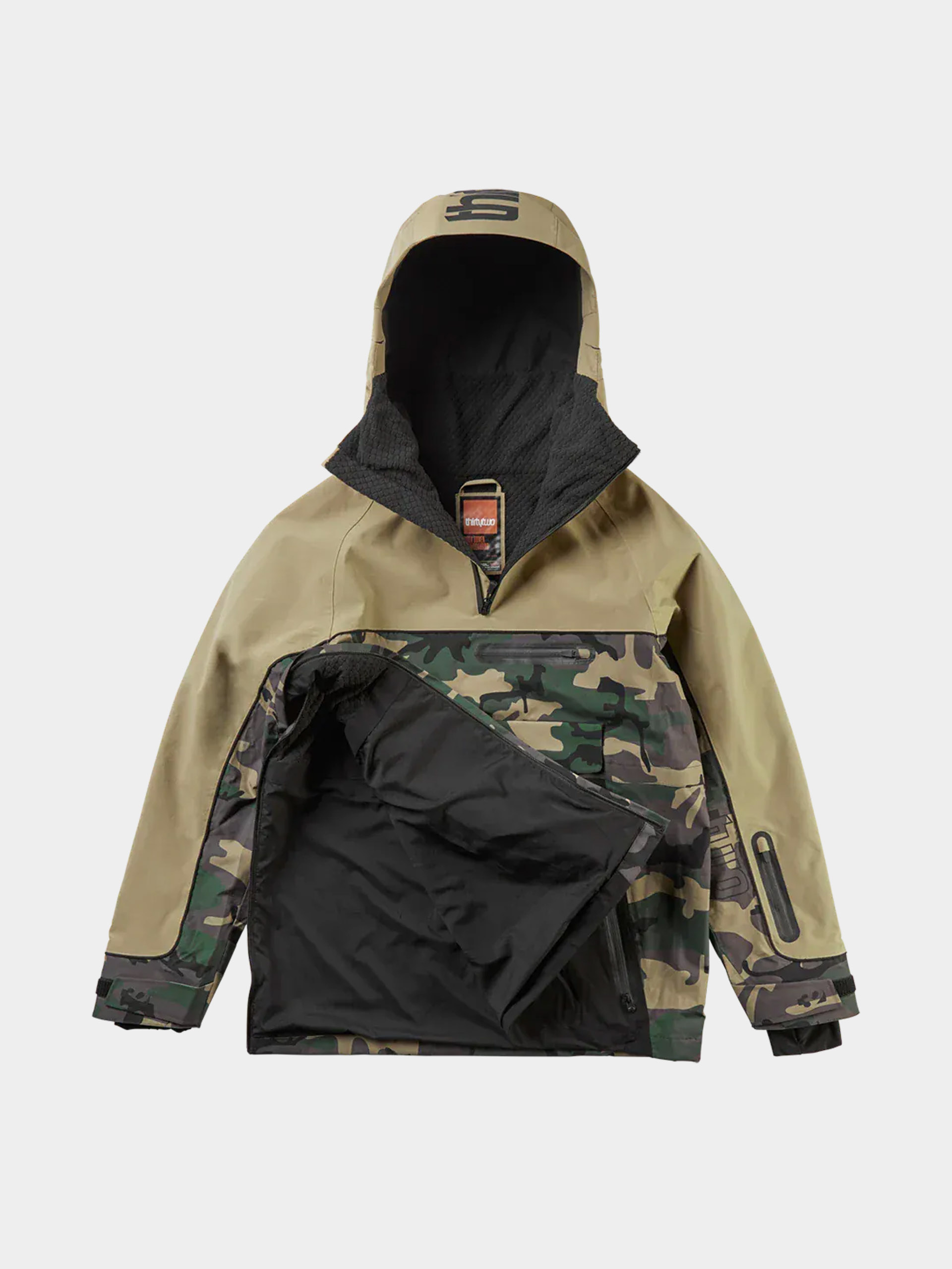 Чоловіча Сноубордична куртка ThirtyTwo Light Anorak (camo)