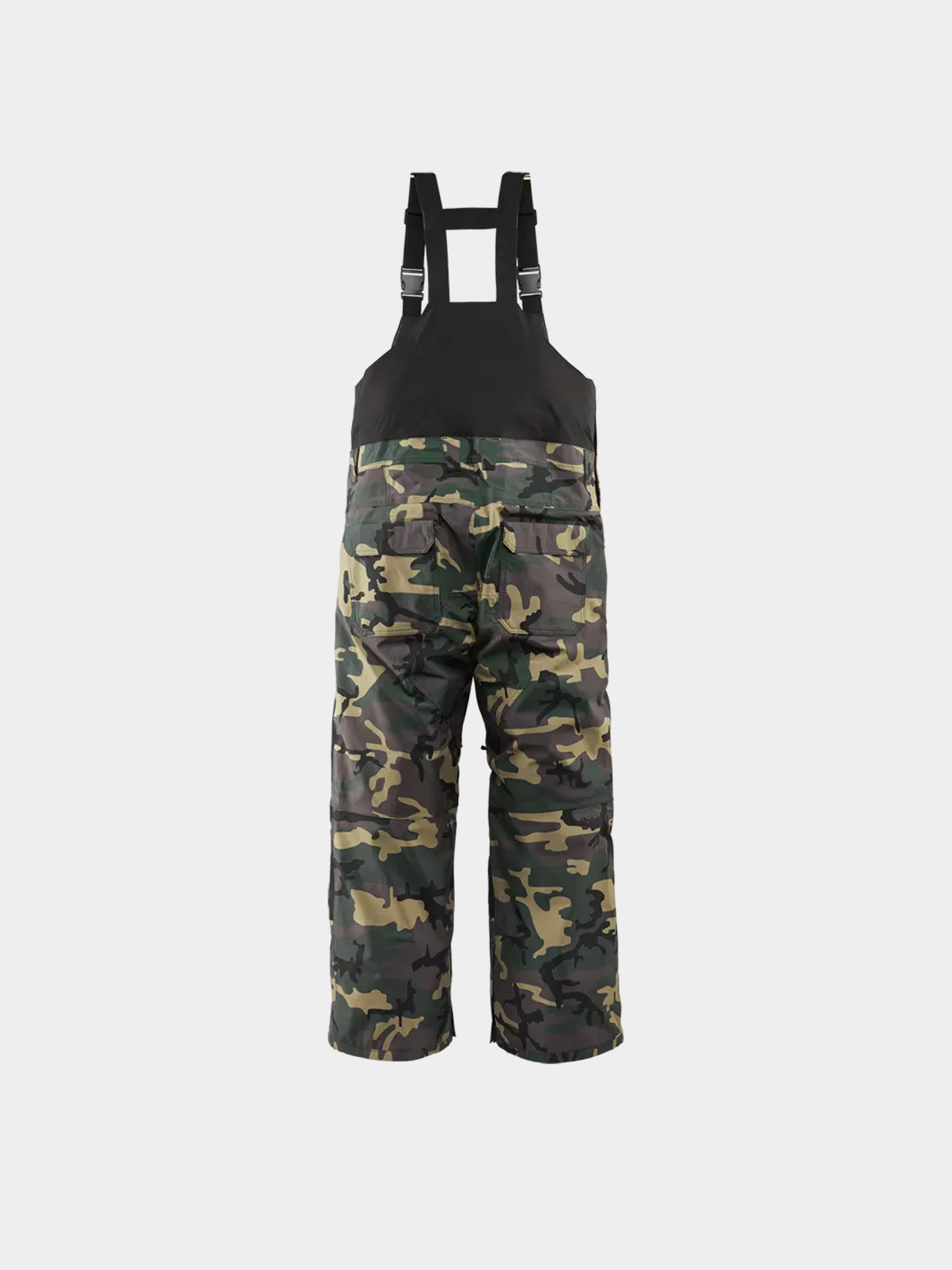 Чоловічі Сноубордичні штани ThirtyTwo Basement Bib (camo)