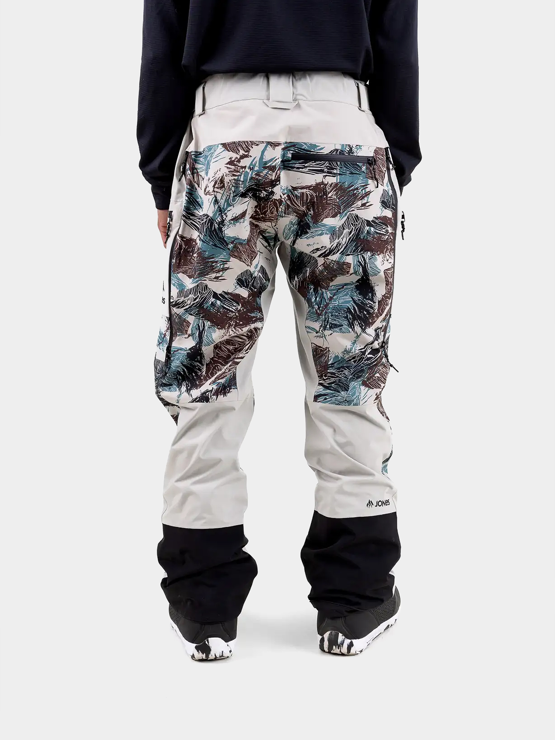 Чоловічі Сноубордичні штани Jones Snowboards Mtn Surf Rec (smoke gray)