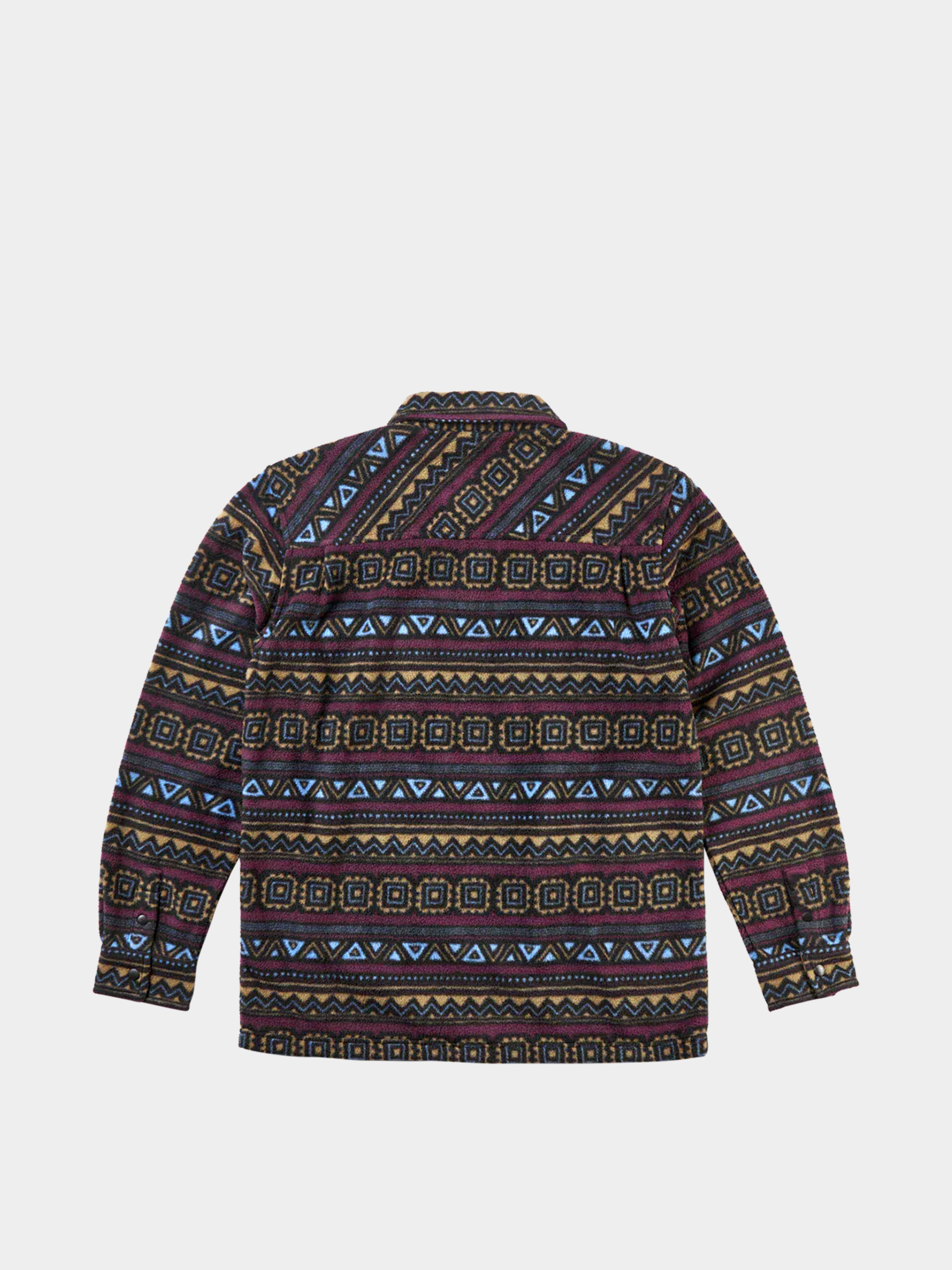 Чоловіча Термосвітшот ThirtyTwo Rest Stop Zip Up Shirt (maroon)