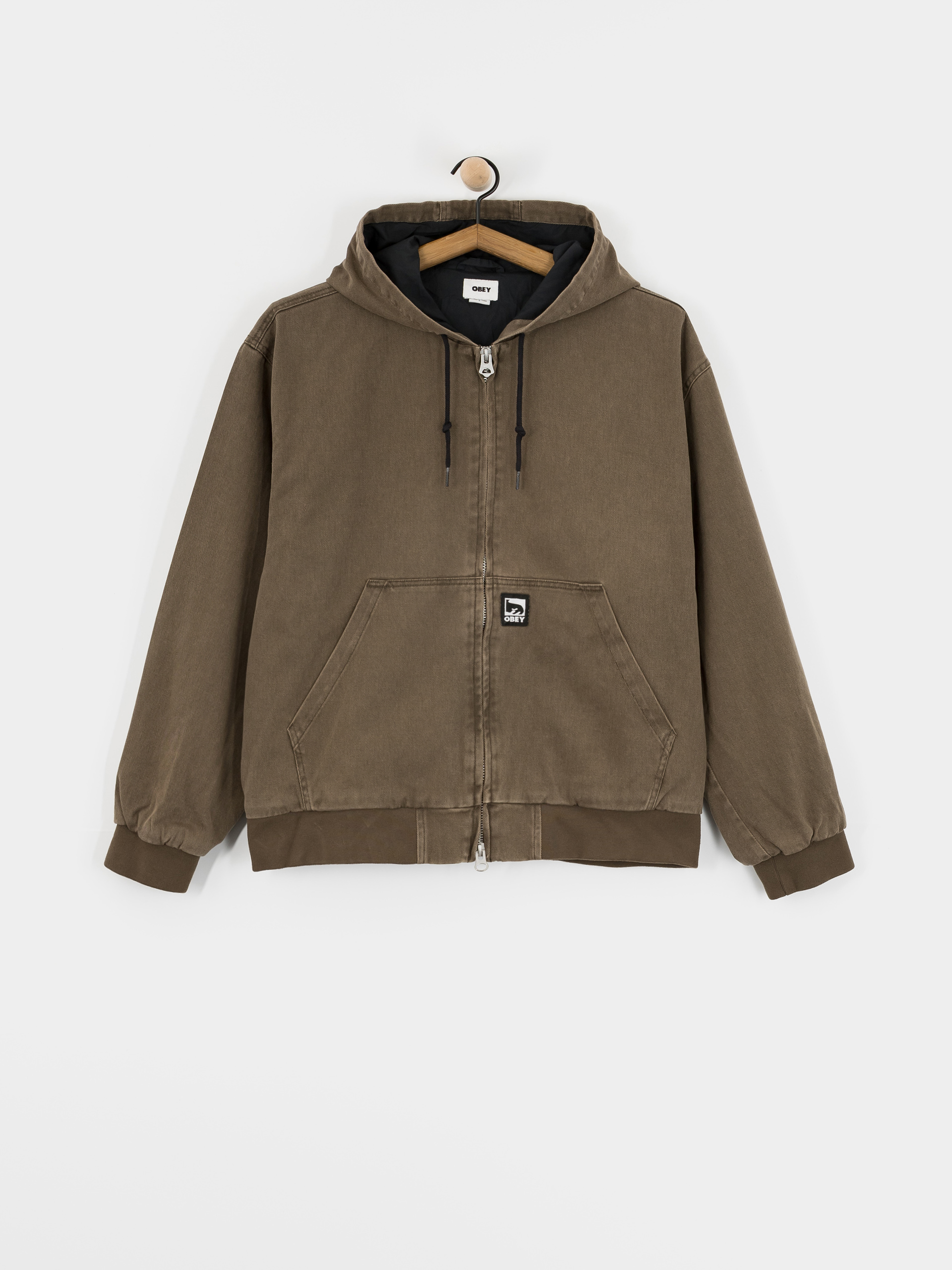 Куртка OBEY Obey Glen Zip Up (wren faded wash)