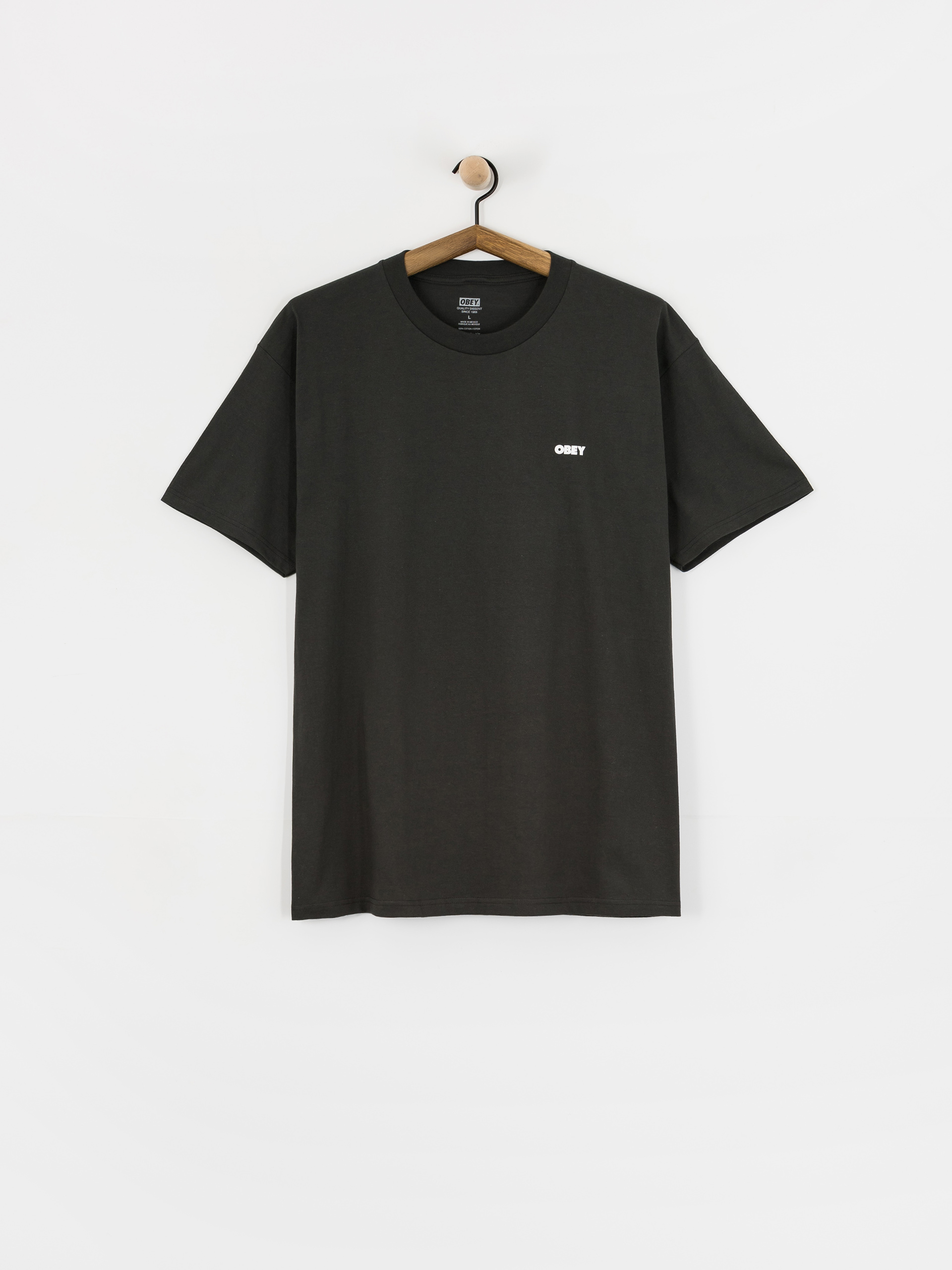 Футболка OBEY Obey Steady Mobbin (vintage black)