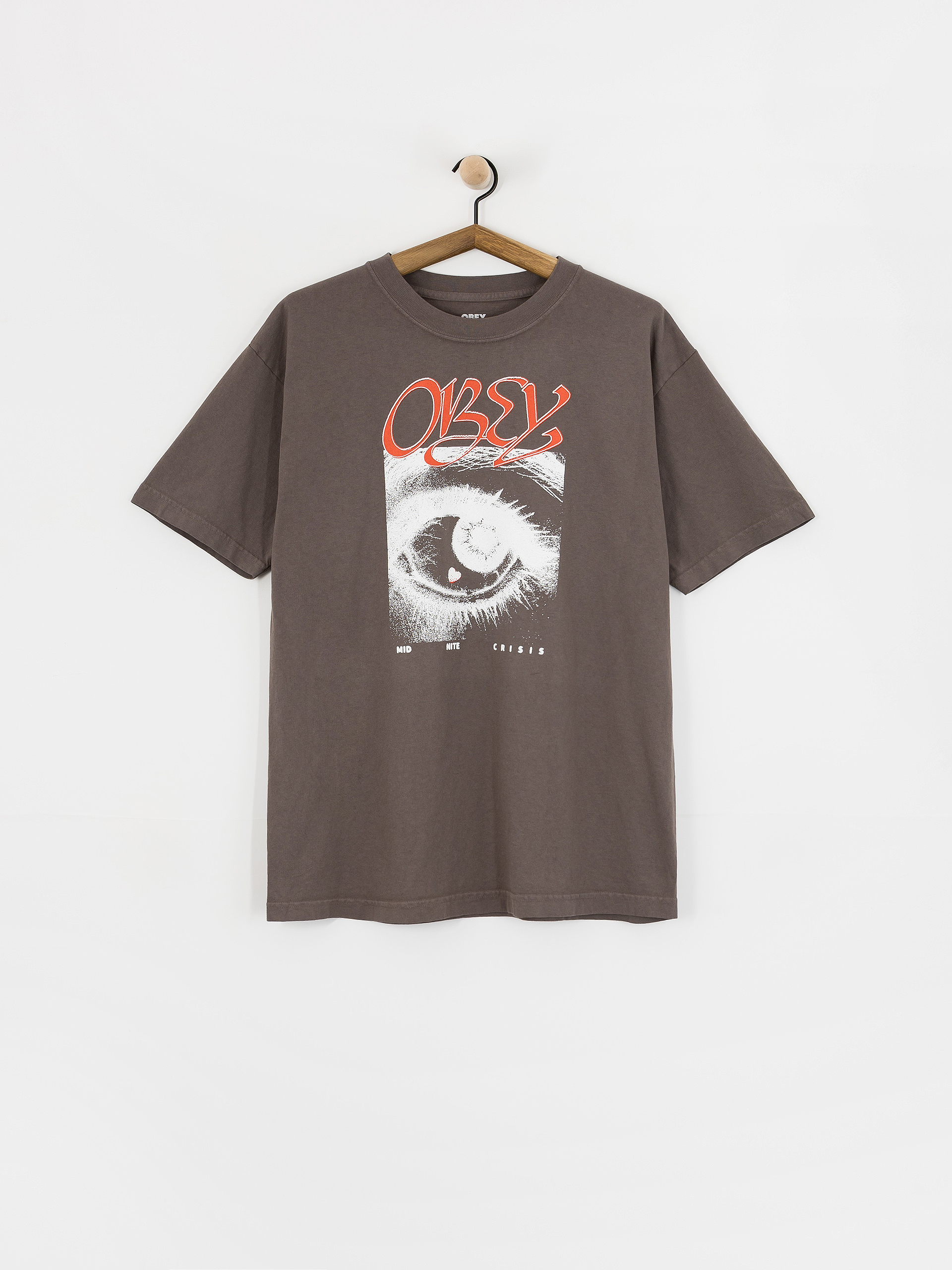 Футболка OBEY Obey Midnite Crisis (pigment dusty black)