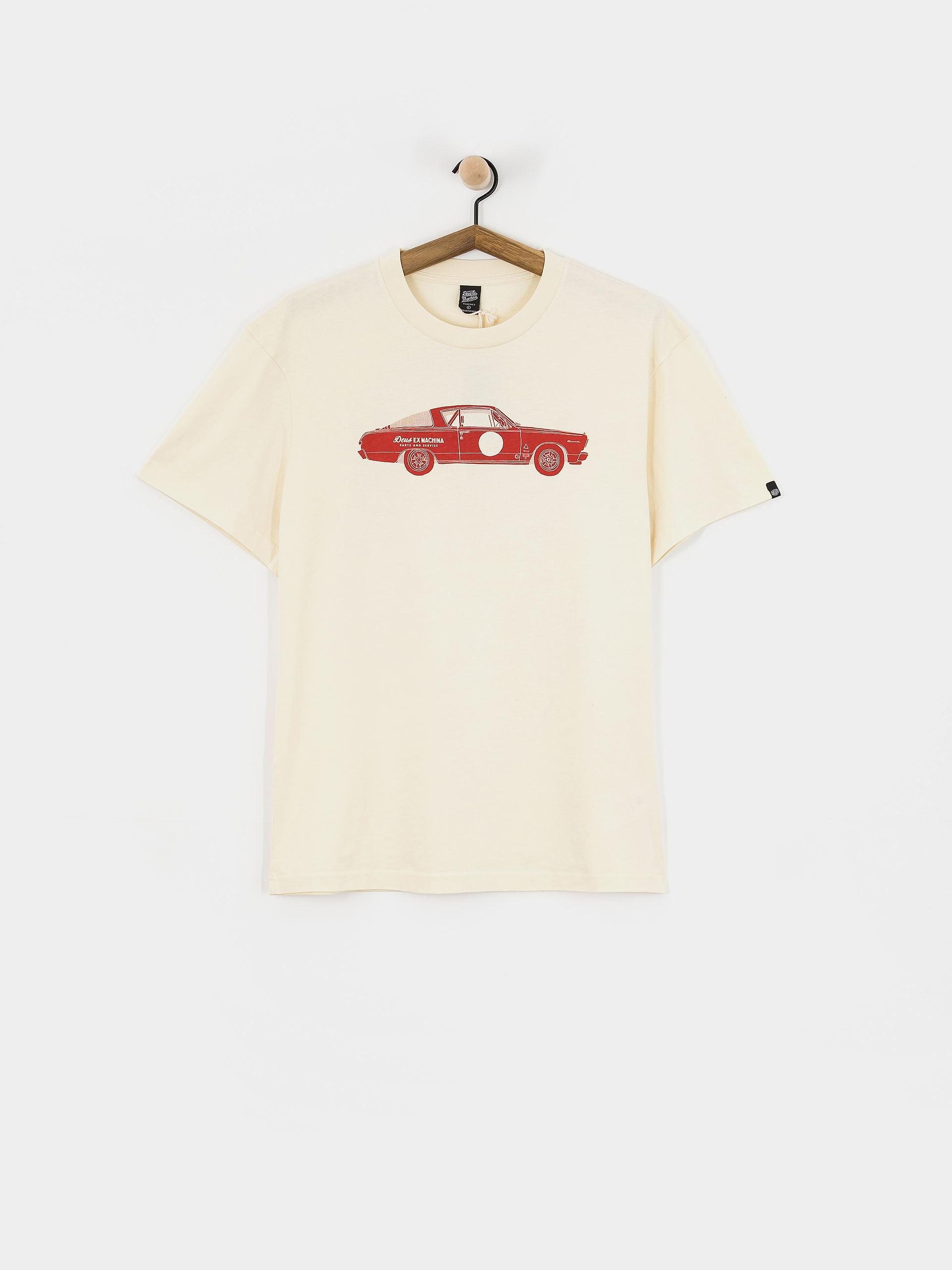 Футболка Deus Ex Machina Fast Lodge (seedpearl)