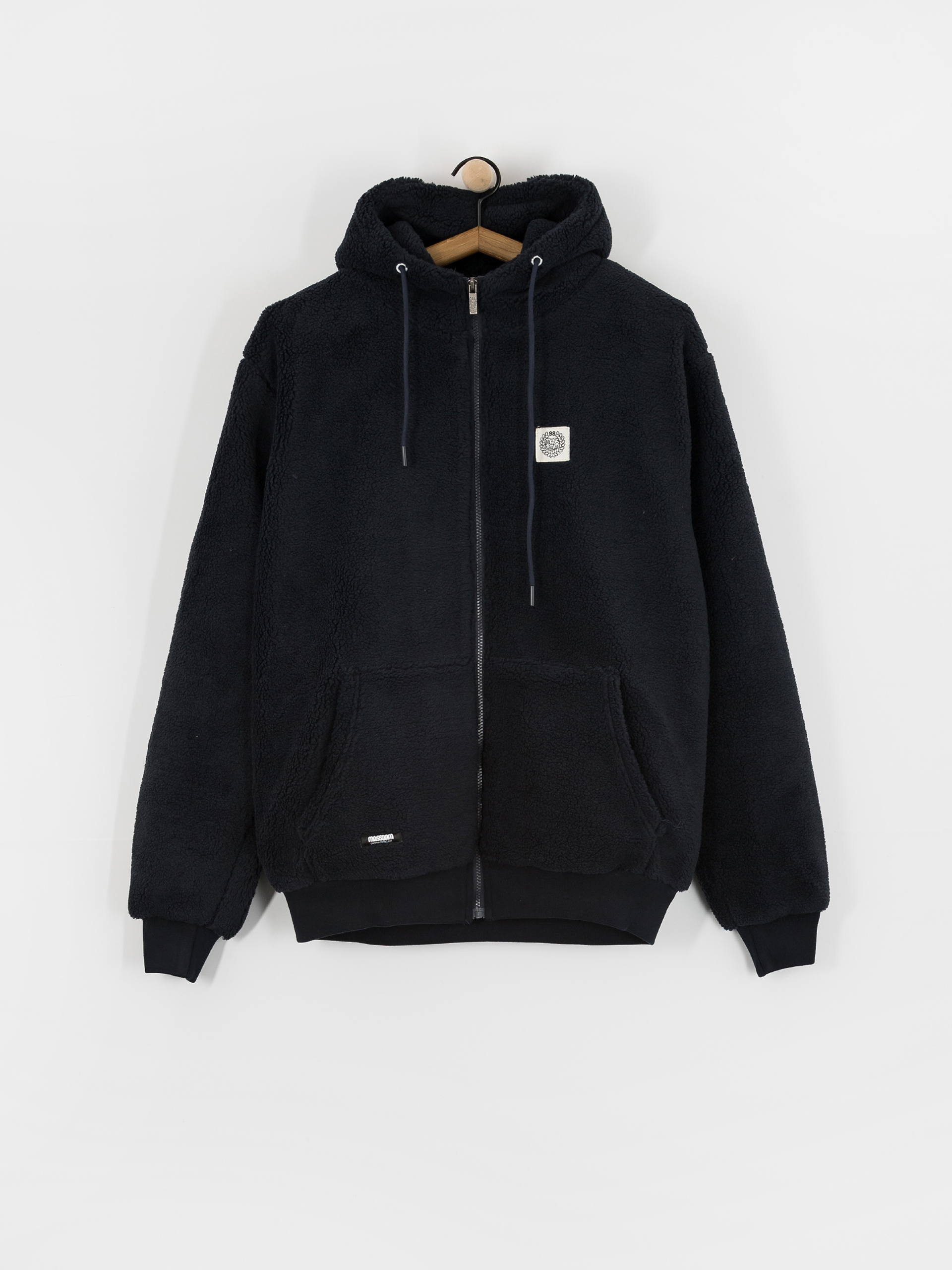 Куртка MassDnm Patch Teddy Zip Hoody (navy)