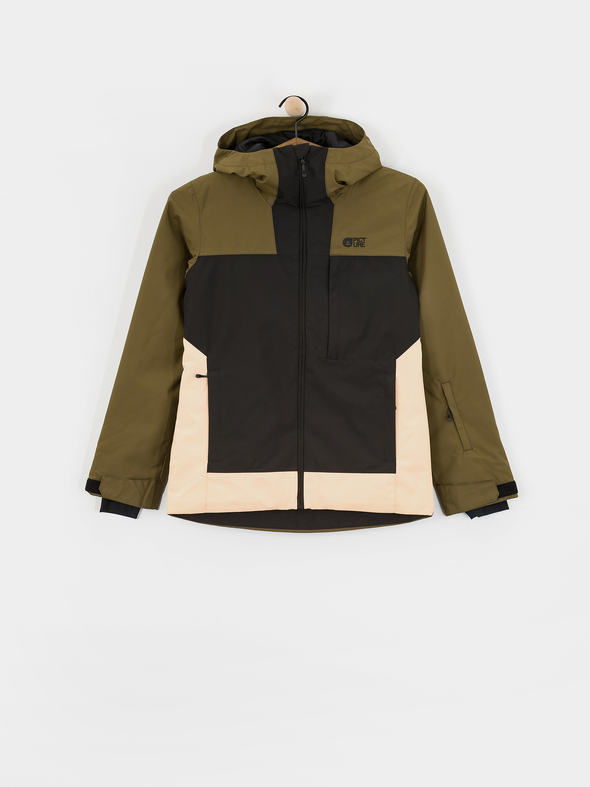 Жіноча Сноубордична куртка Picture Seakrest (tobacco black)